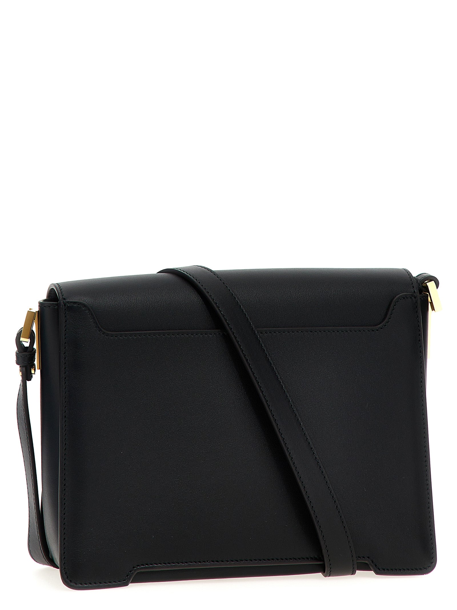 Marni Black Calfskin Shoulder Bag