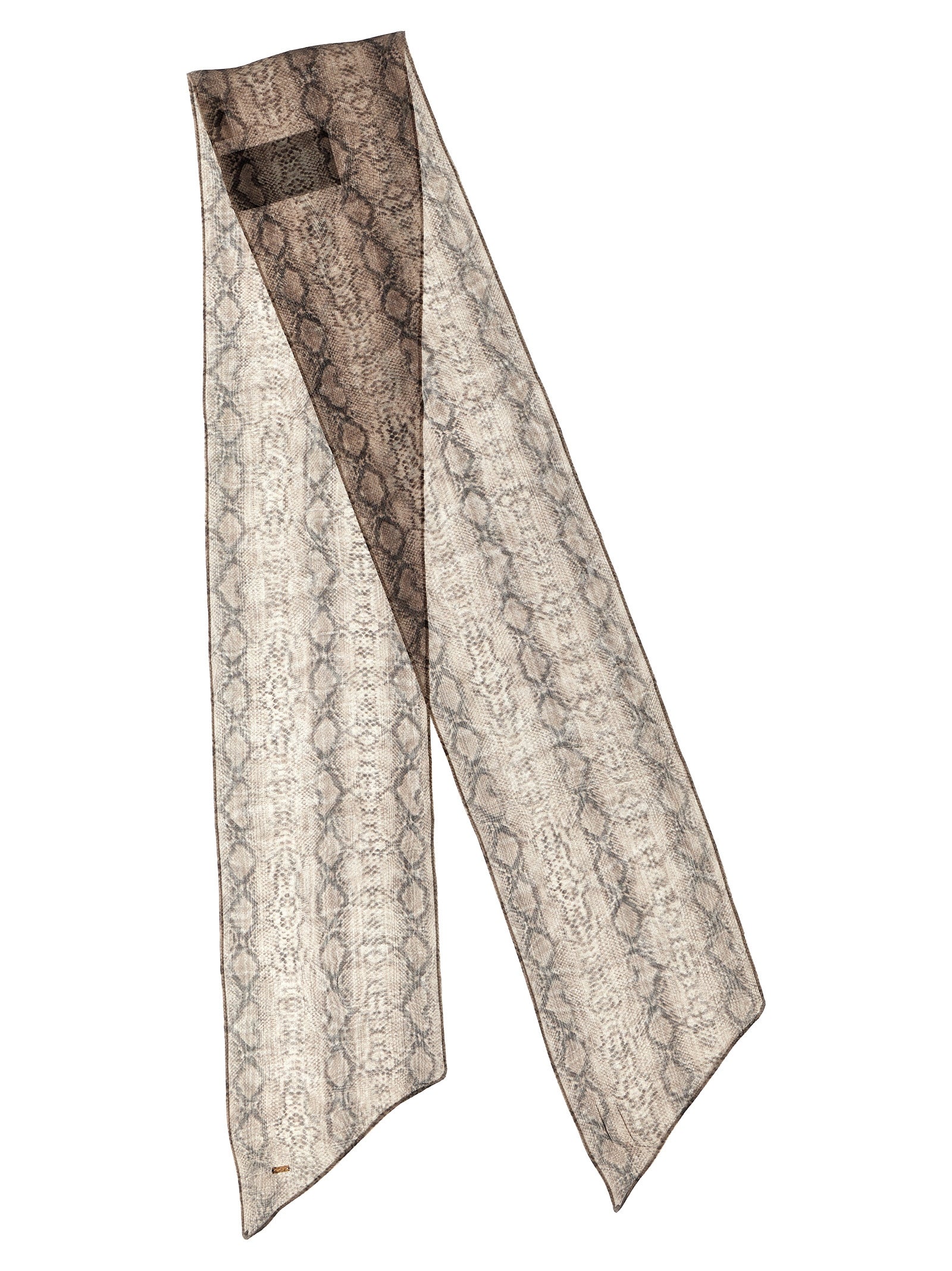 Saint Laurent Multicolor Silk Foulard