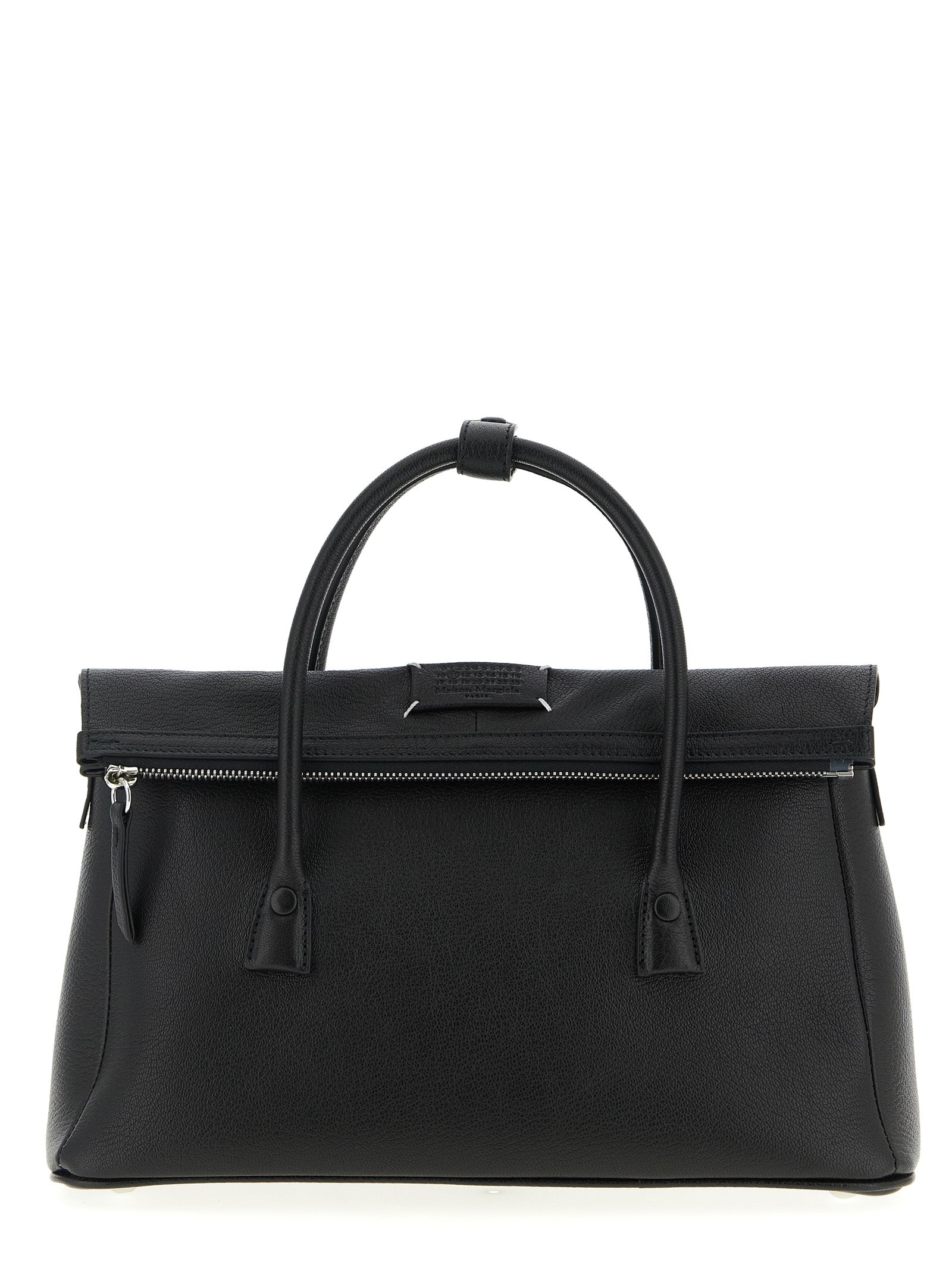 Maison Margiela Black Cashmere Handbag