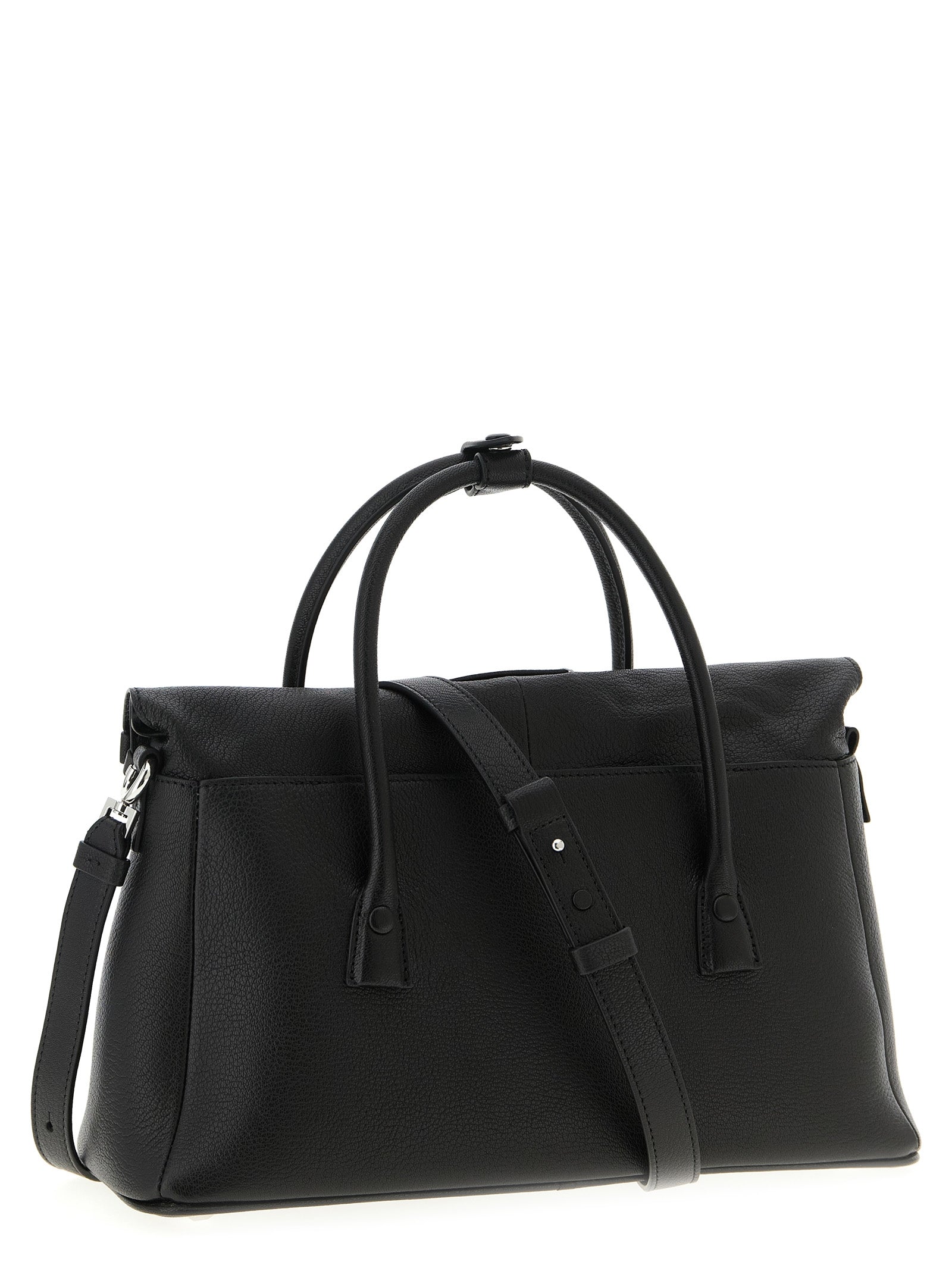 Maison Margiela Black Cashmere Handbag