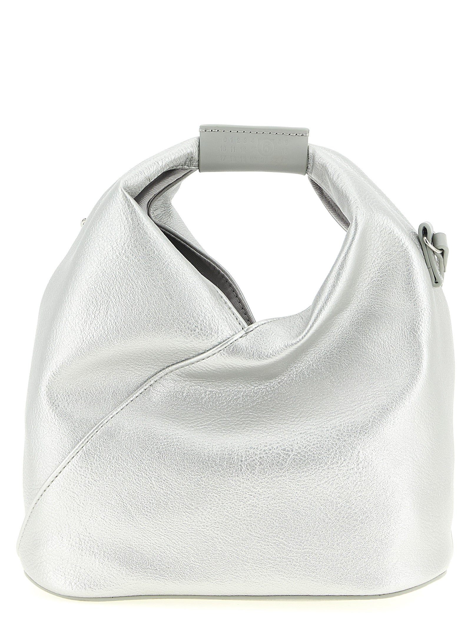 MM6 Maison Margiela Silver Polyethylene Crossbody Bag