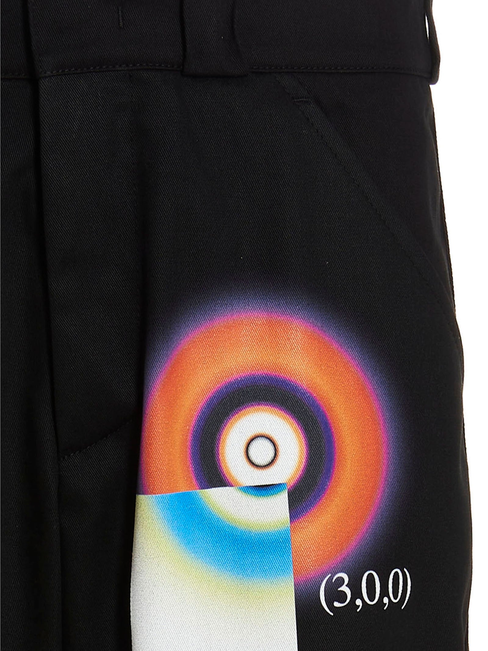MSFTSrep Black Cotton Casual Pants
