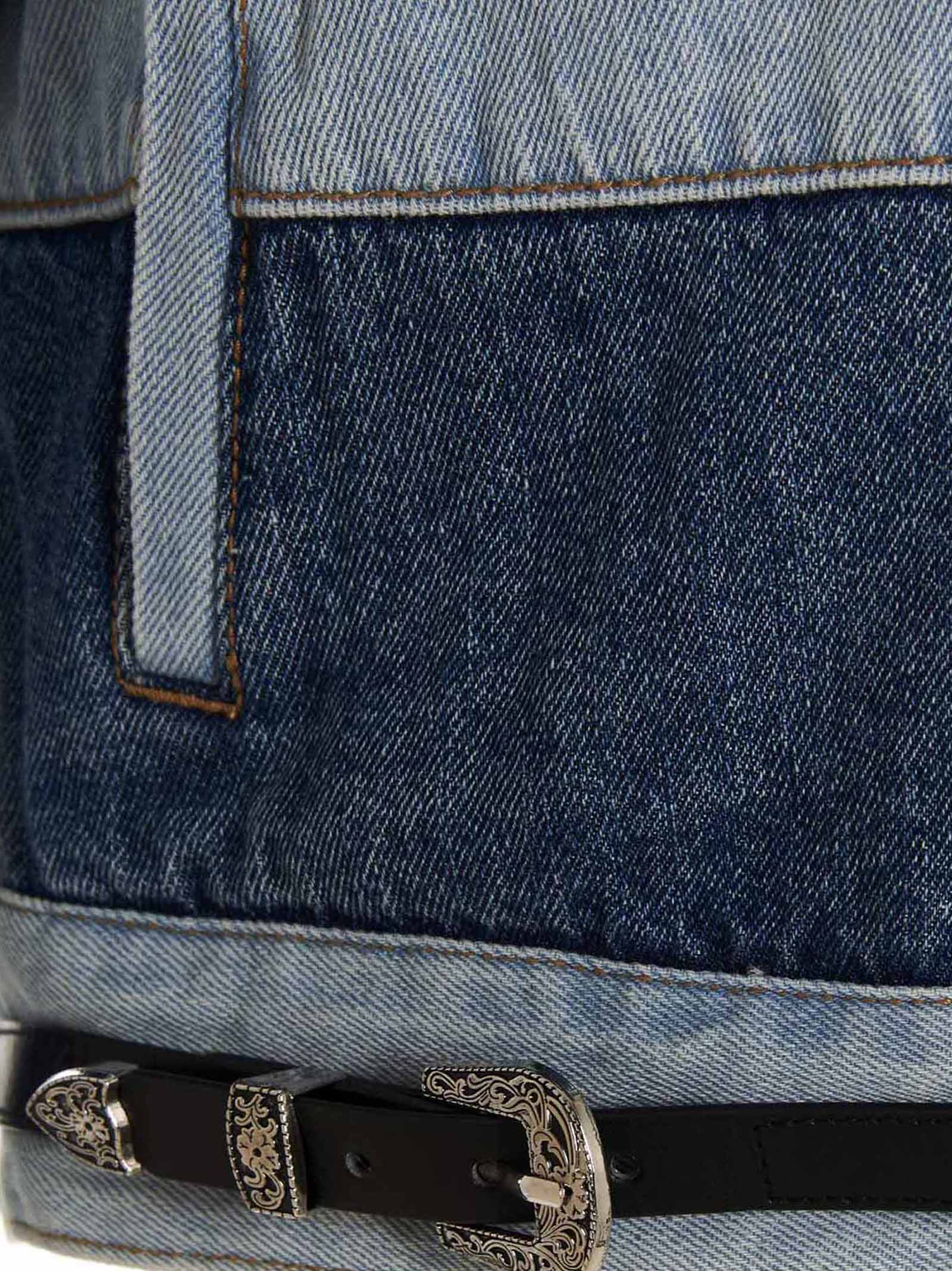 Andersson Bell Blue Cotton Denim Jacket