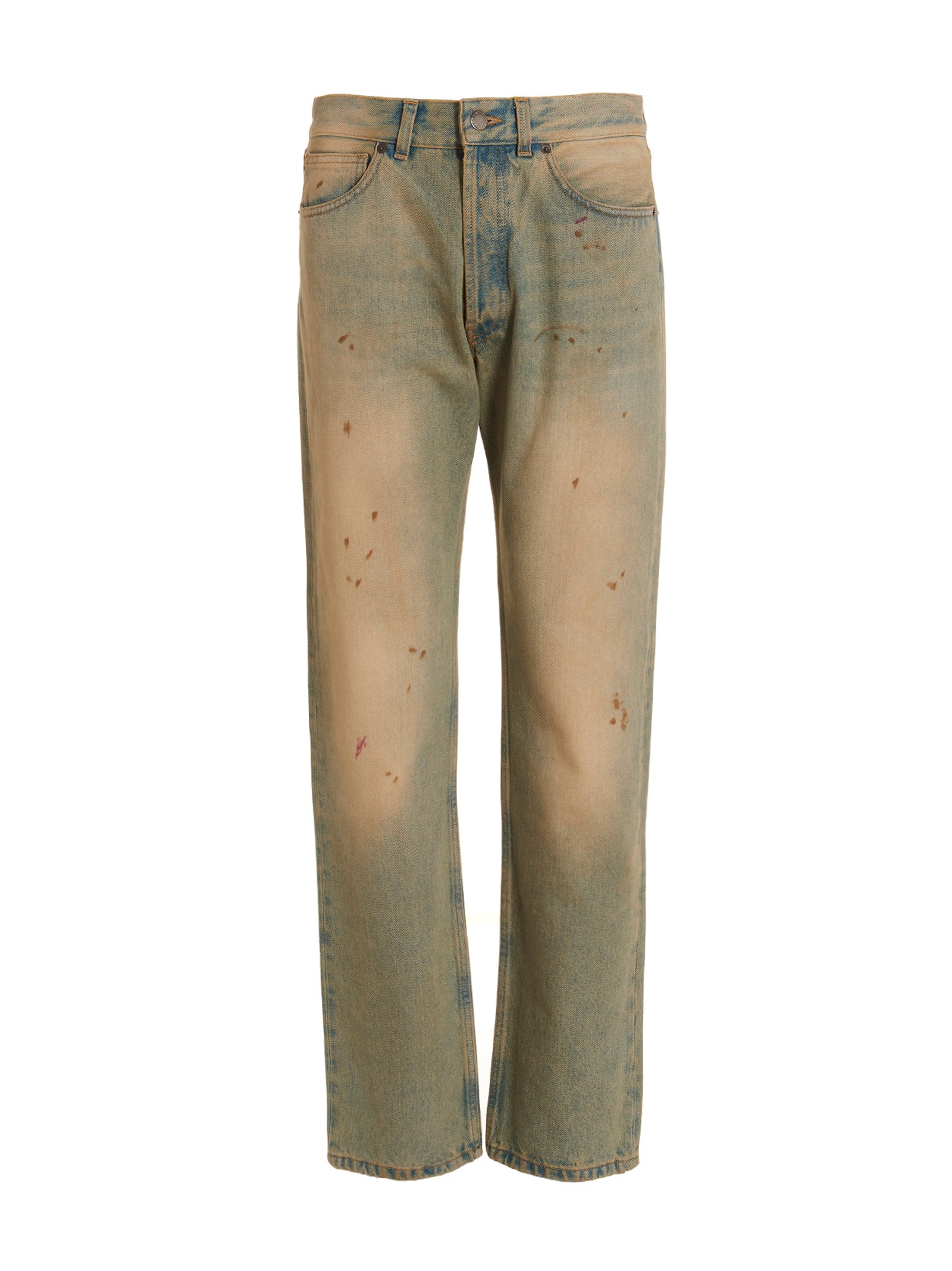 Darkpark Blue Cotton Jeans Denim