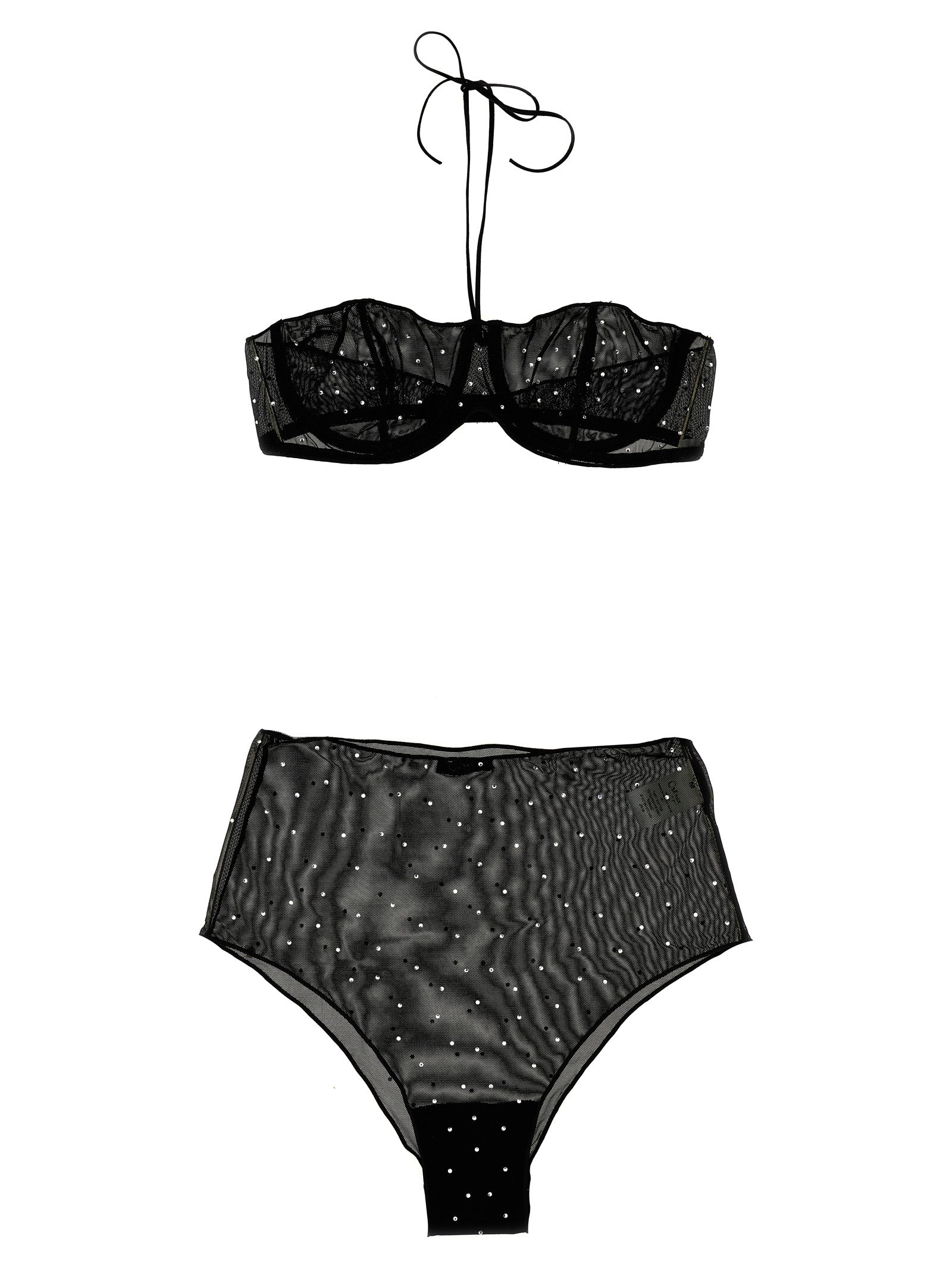 Oséree Black Polyamide Lingerie
