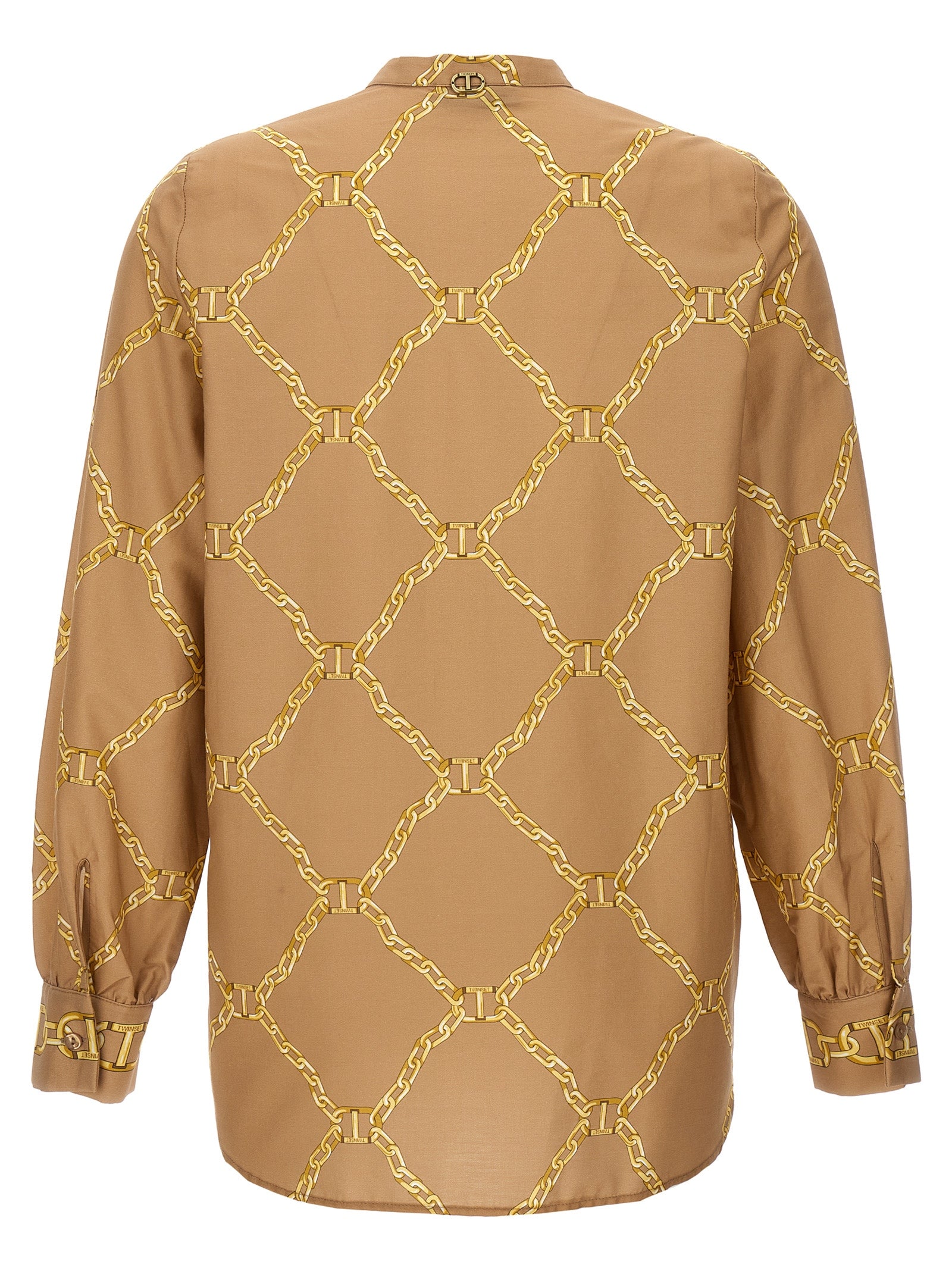 Twinset Beige Cotton Blouse