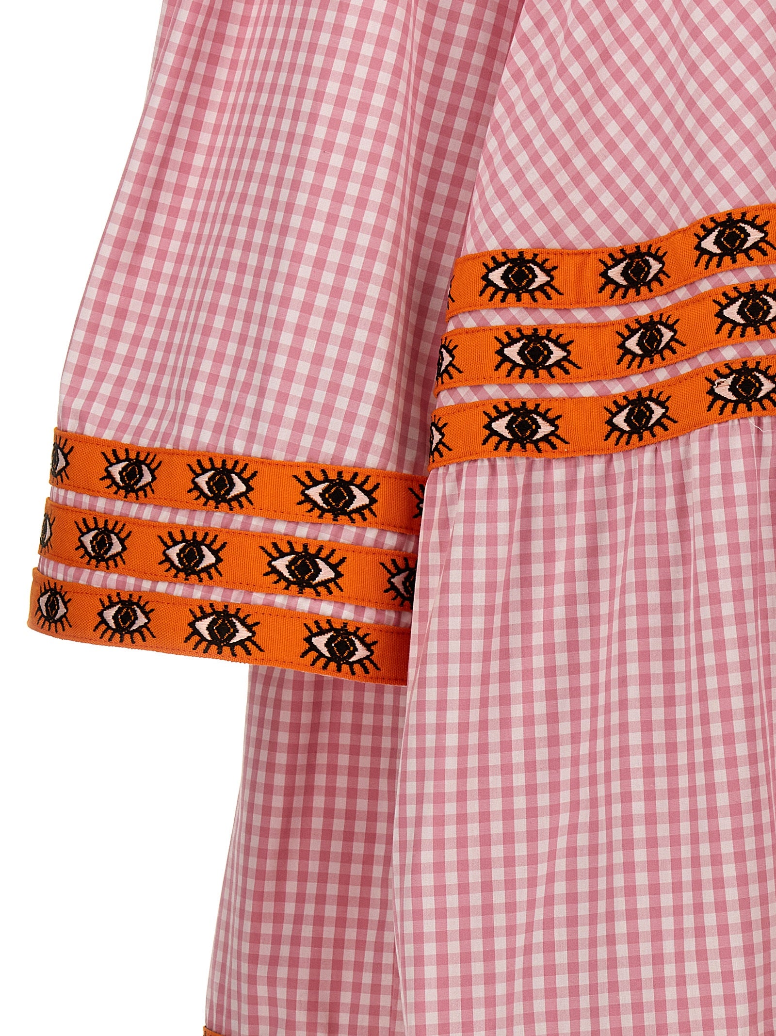 Flora Sardalos Multicolor Cotton Long Dress