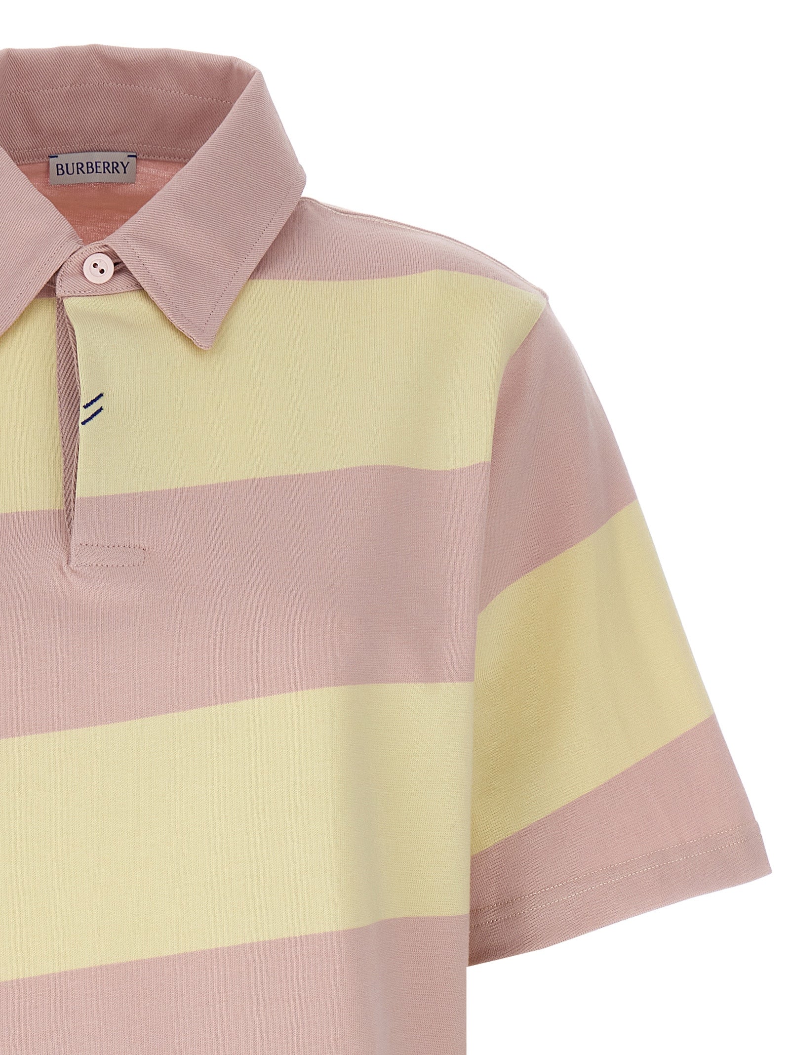 Burberry Multicolor Cotton Polo Shirt