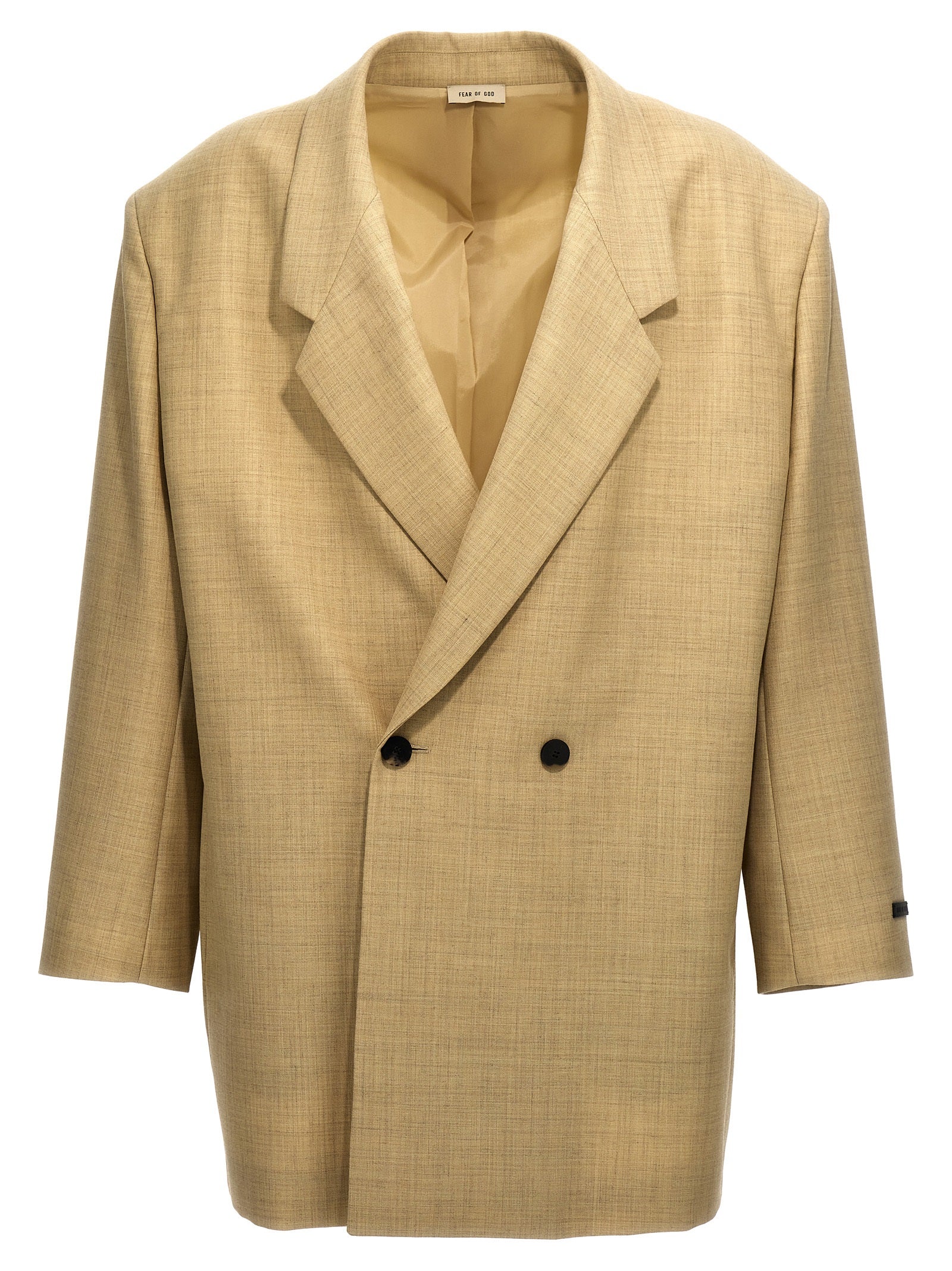 Fear Of God Beige Wool Blazer