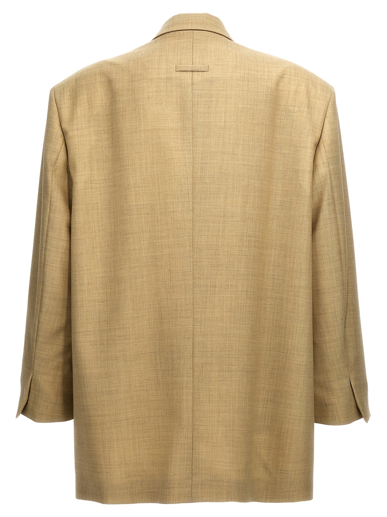 Fear Of God Beige Wool Blazer