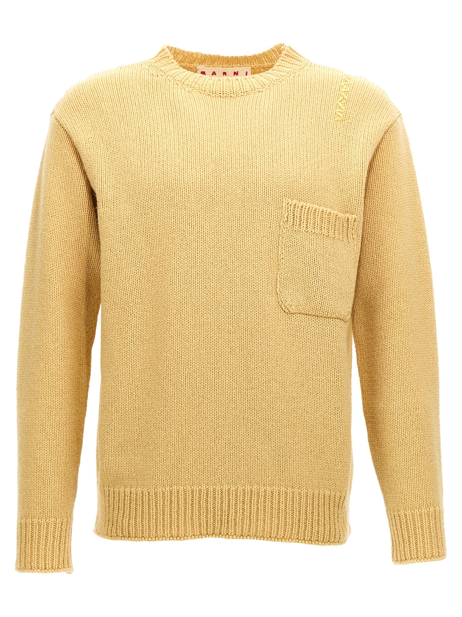 Marni Bicolor Wool Cardigan