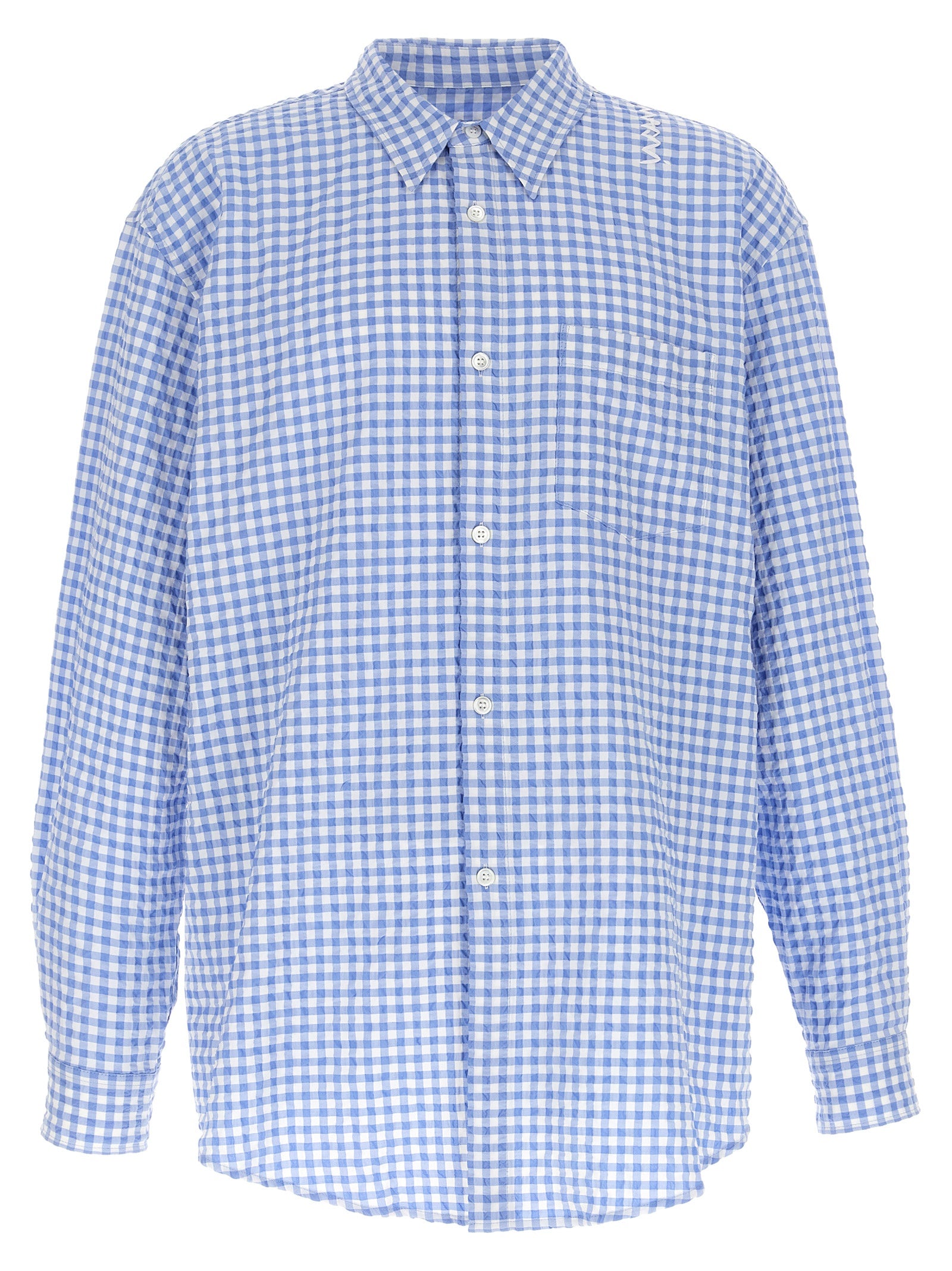 Marni Blue Polyamide Blouse