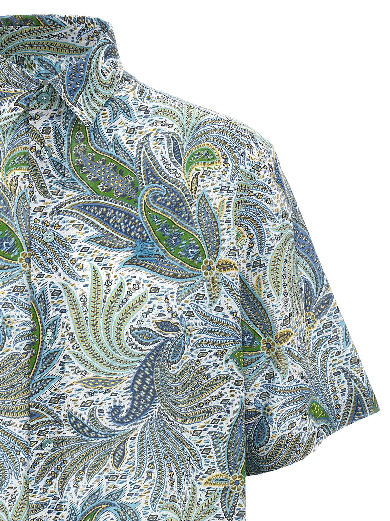Etro Multicolor Cotton Blouse