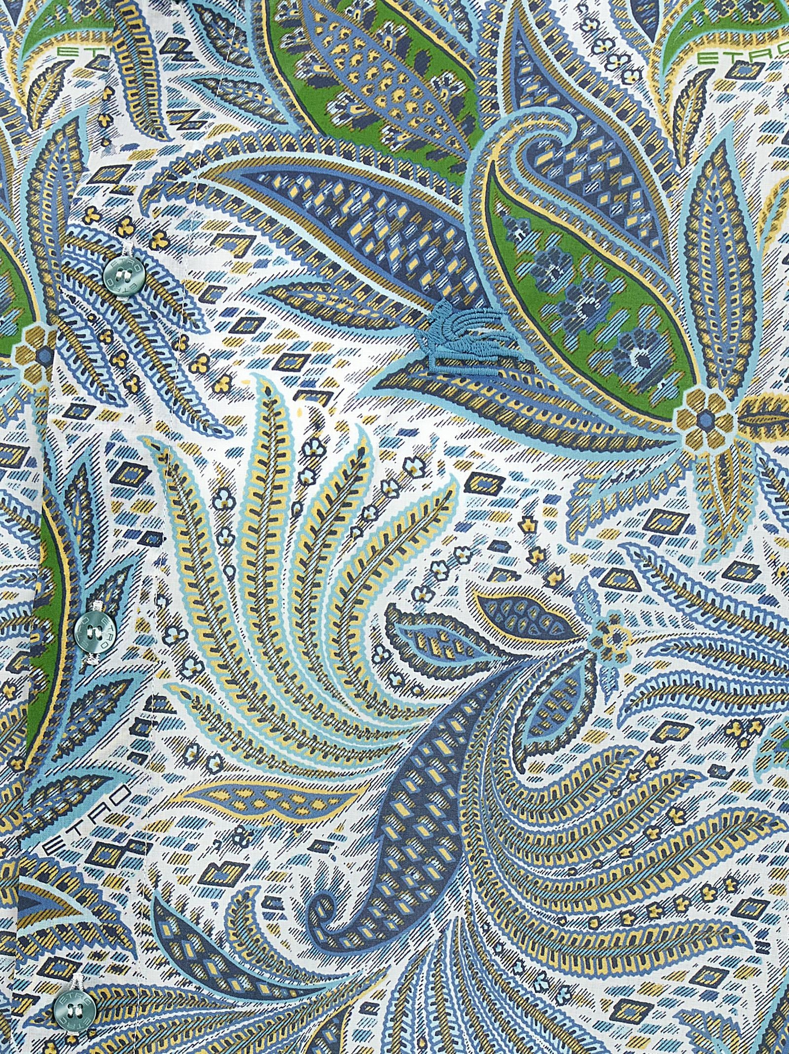 Etro Multicolor Cotton Blouse