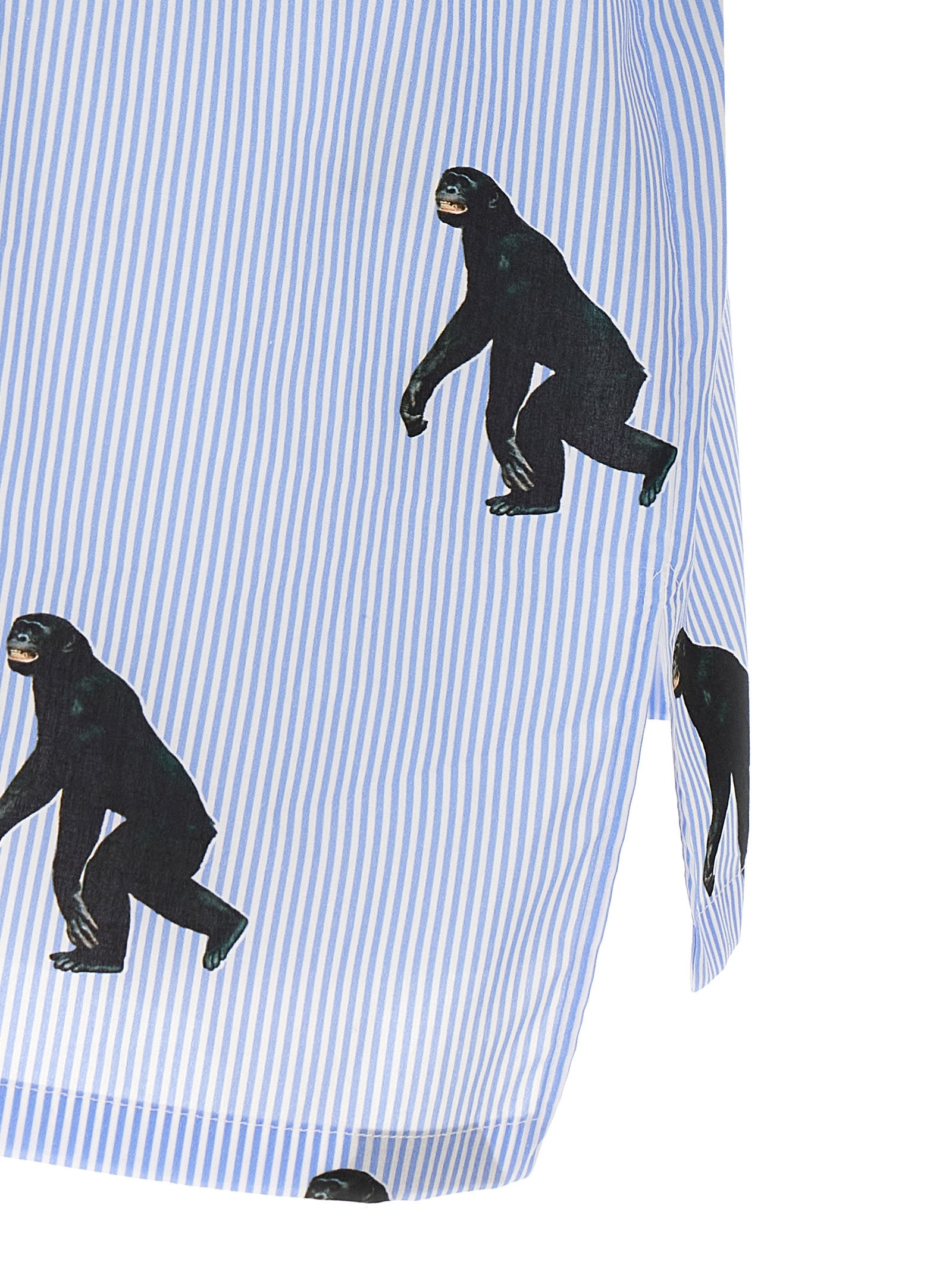 Moschino Blue Cotton Blouse