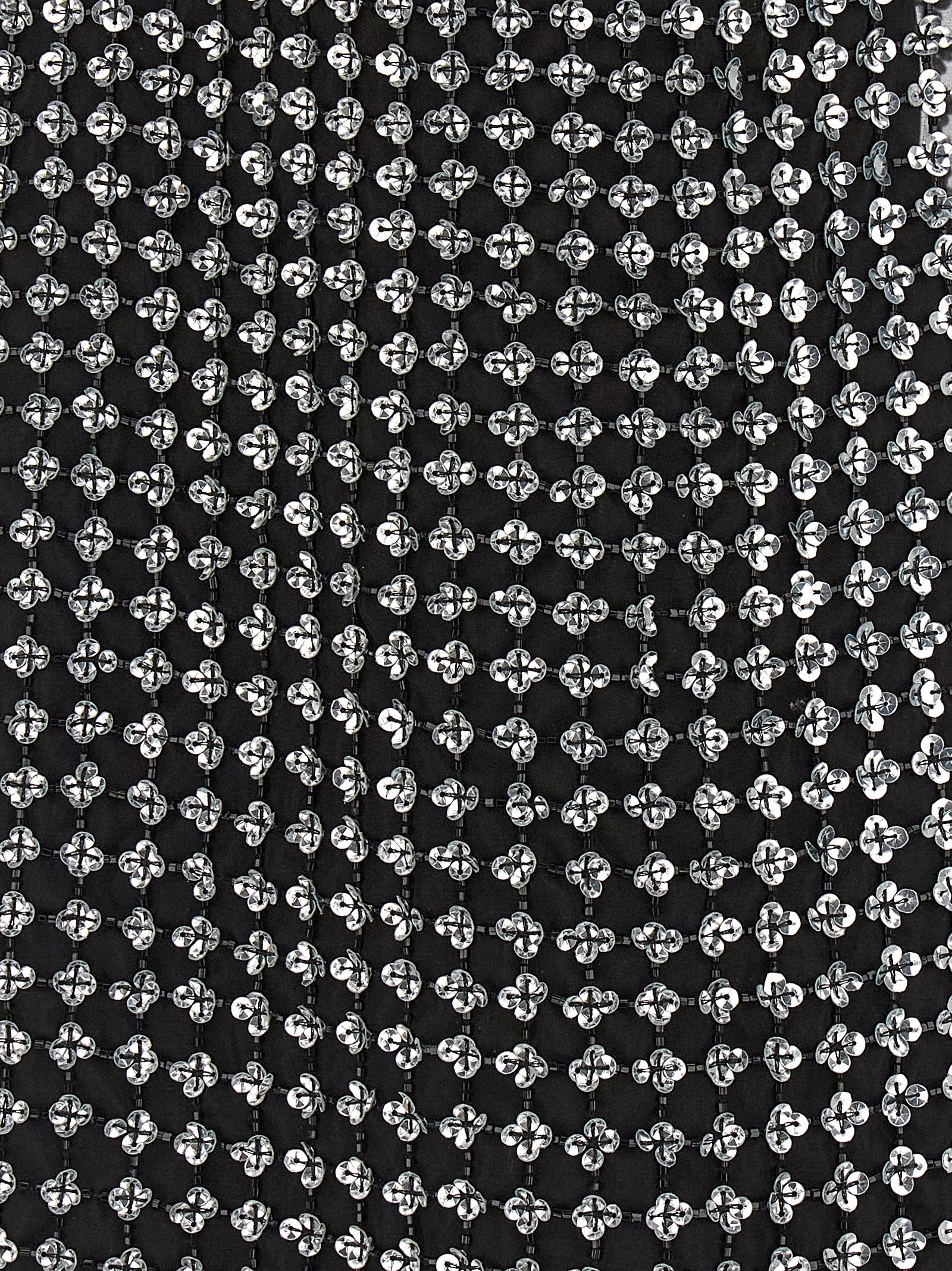 Max Mara Black Silk Short Dress