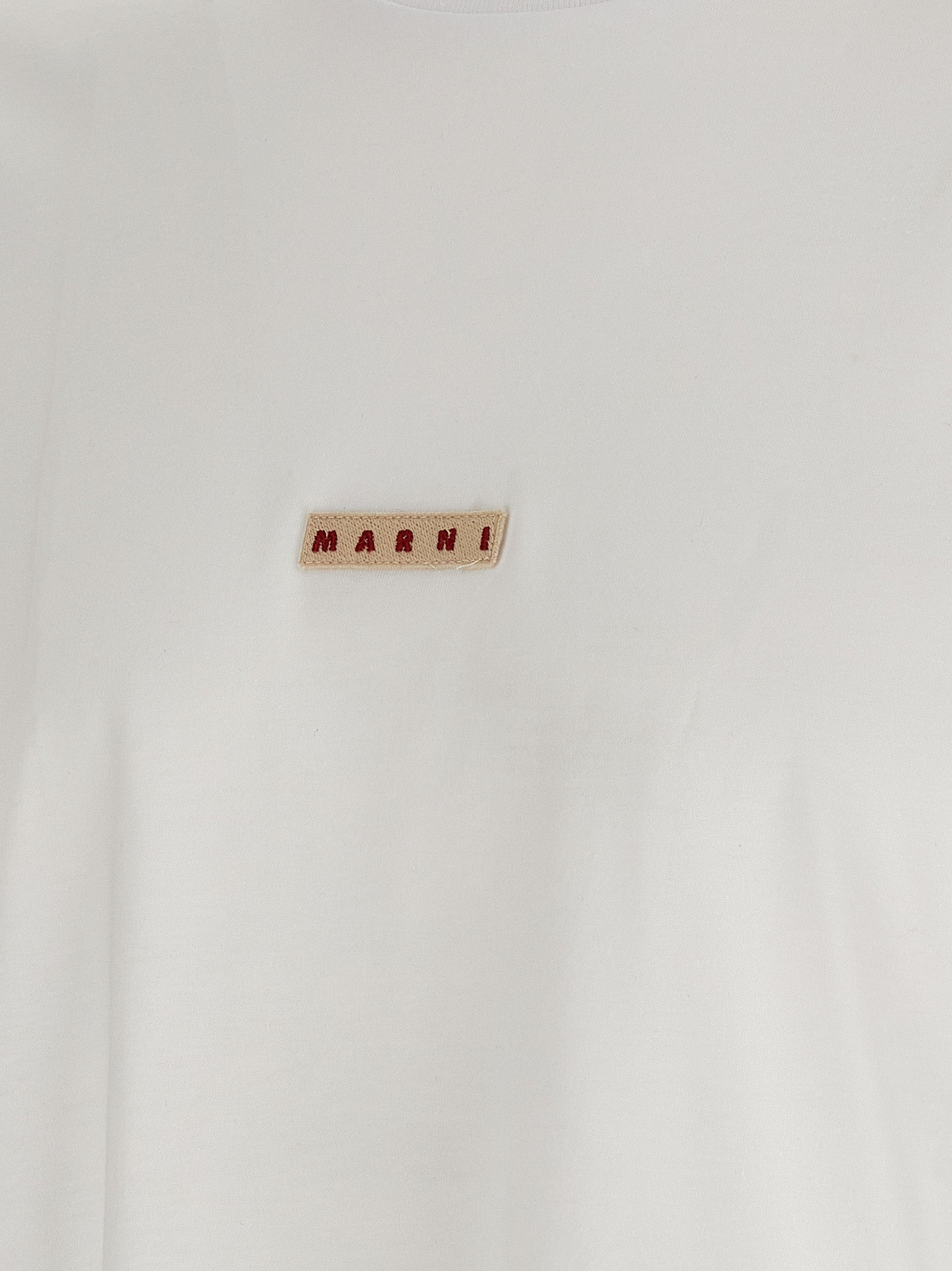 Marni White Cotton T-Shirt