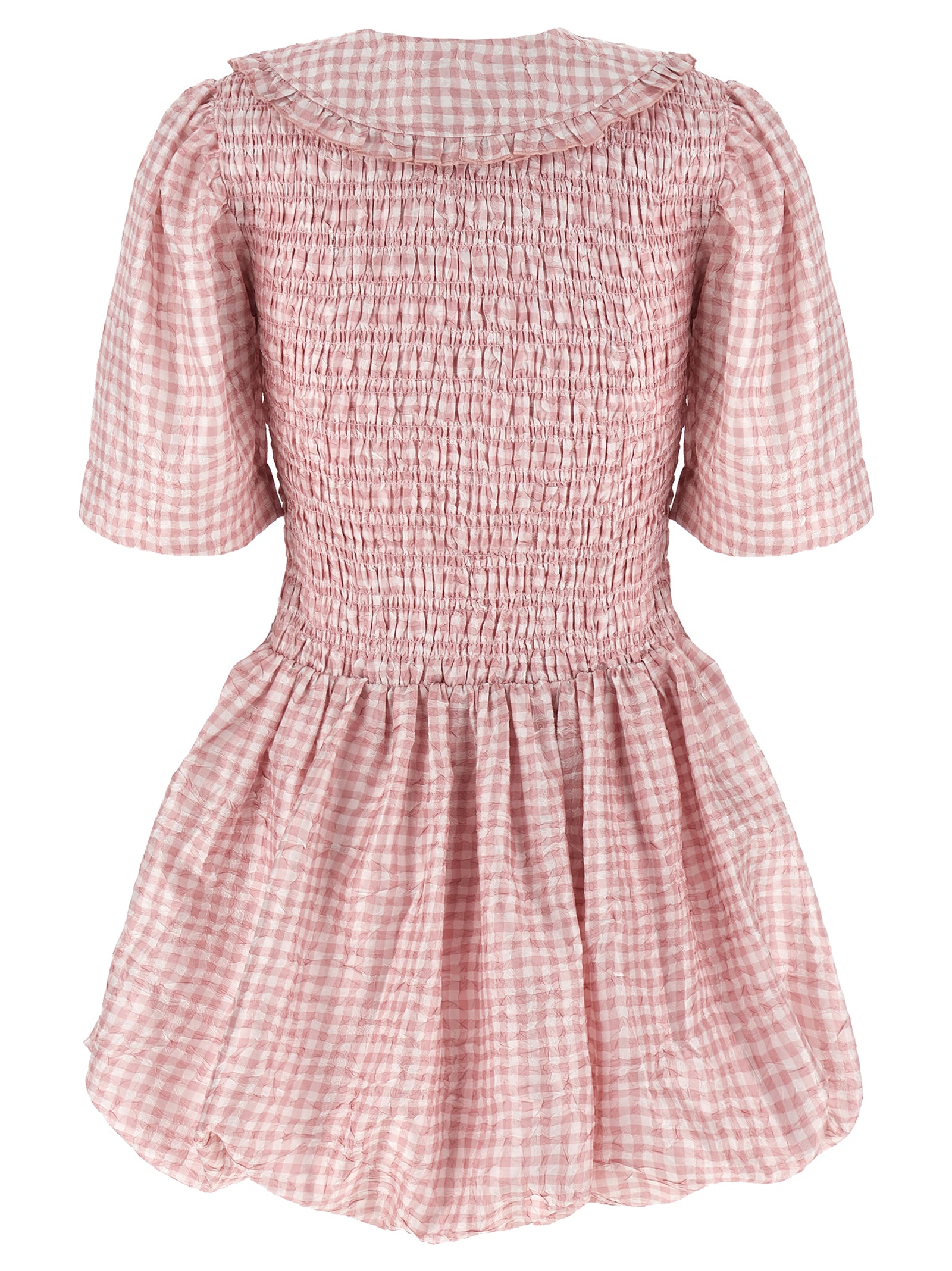 Ganni Multicolor Polyester Short Dress