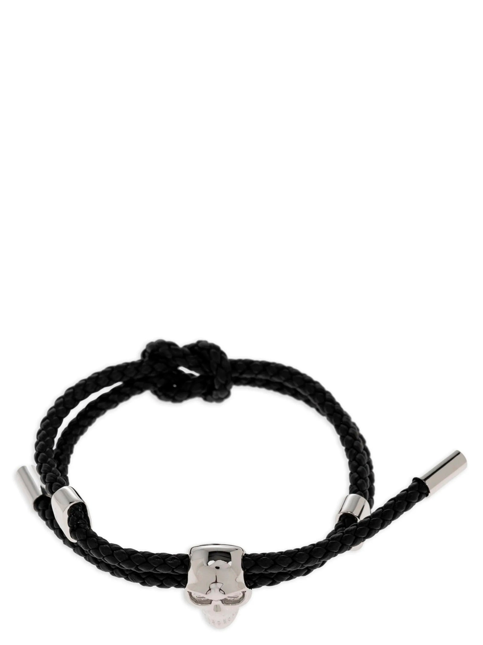 Alexander McQueen Black Calfskin Bracelet