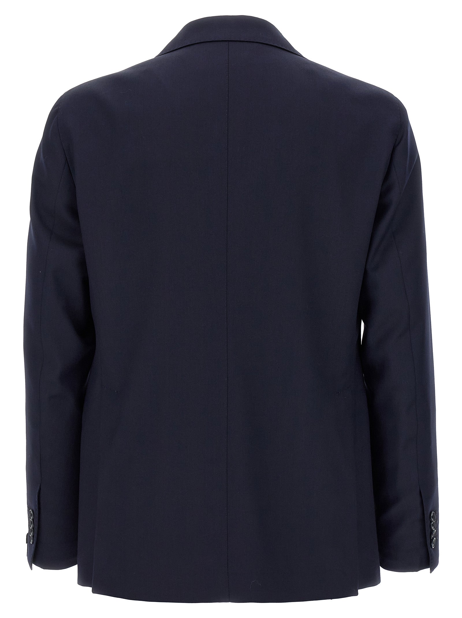 Tagliatore Blue Virgin Wool Two-Piece Suit