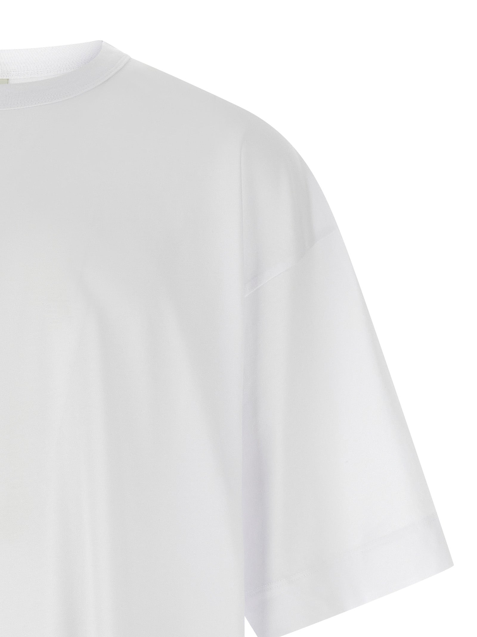 Dries Van Noten White Cotton T-Shirt