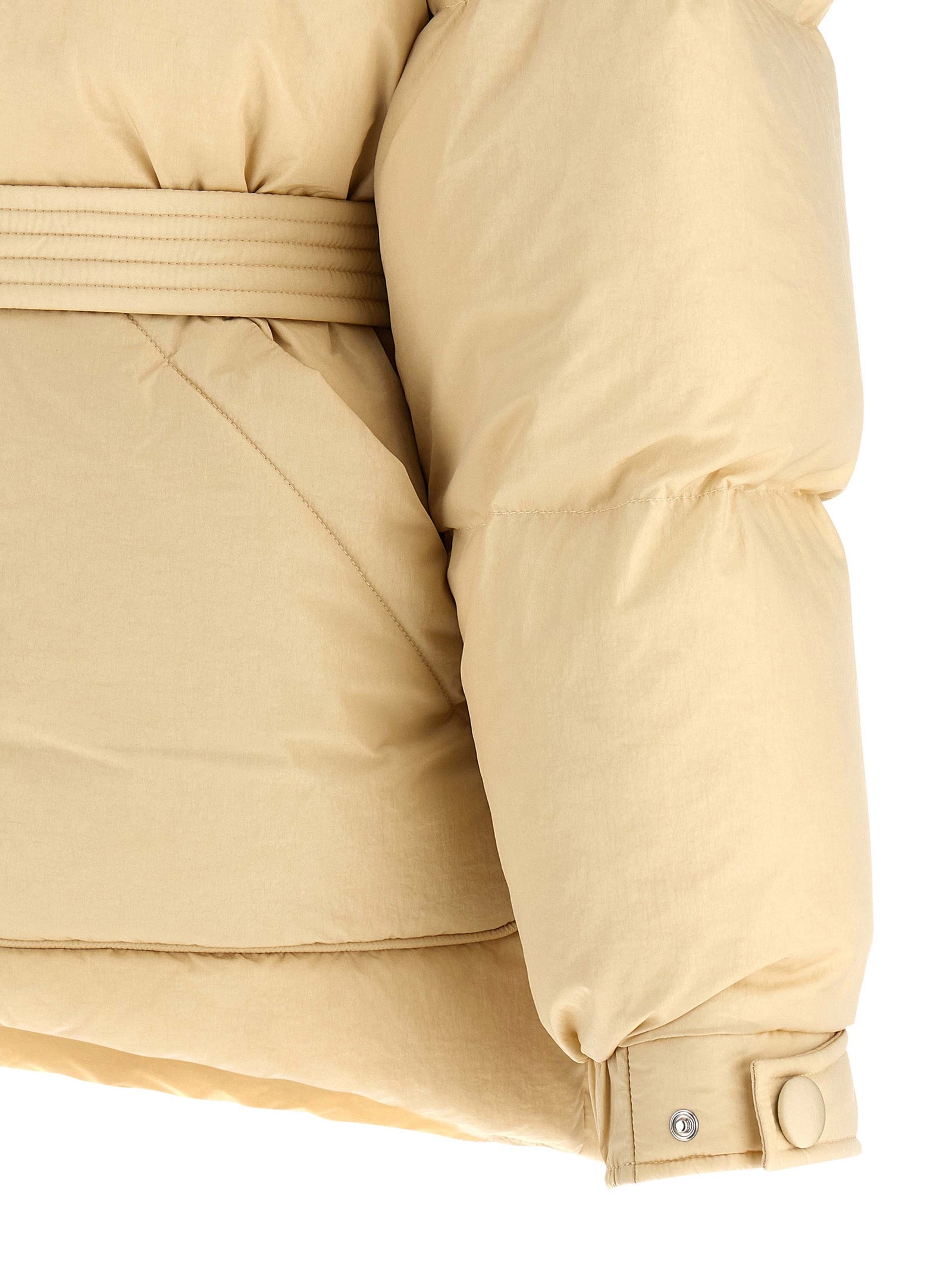 IENKI IENKI Beige Nylon Shell Jacket