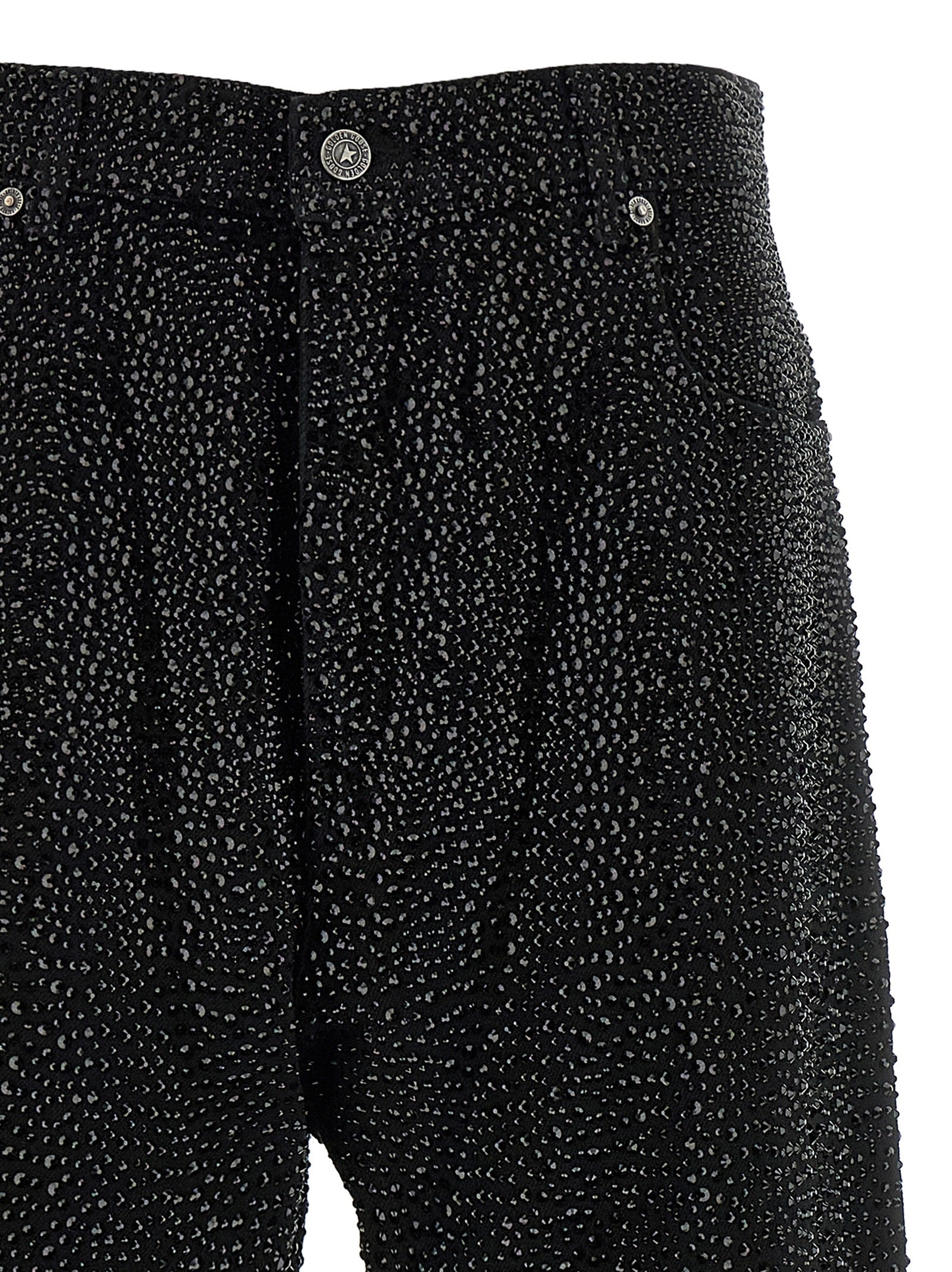 Golden Goose Black Cotton Jeans Denim