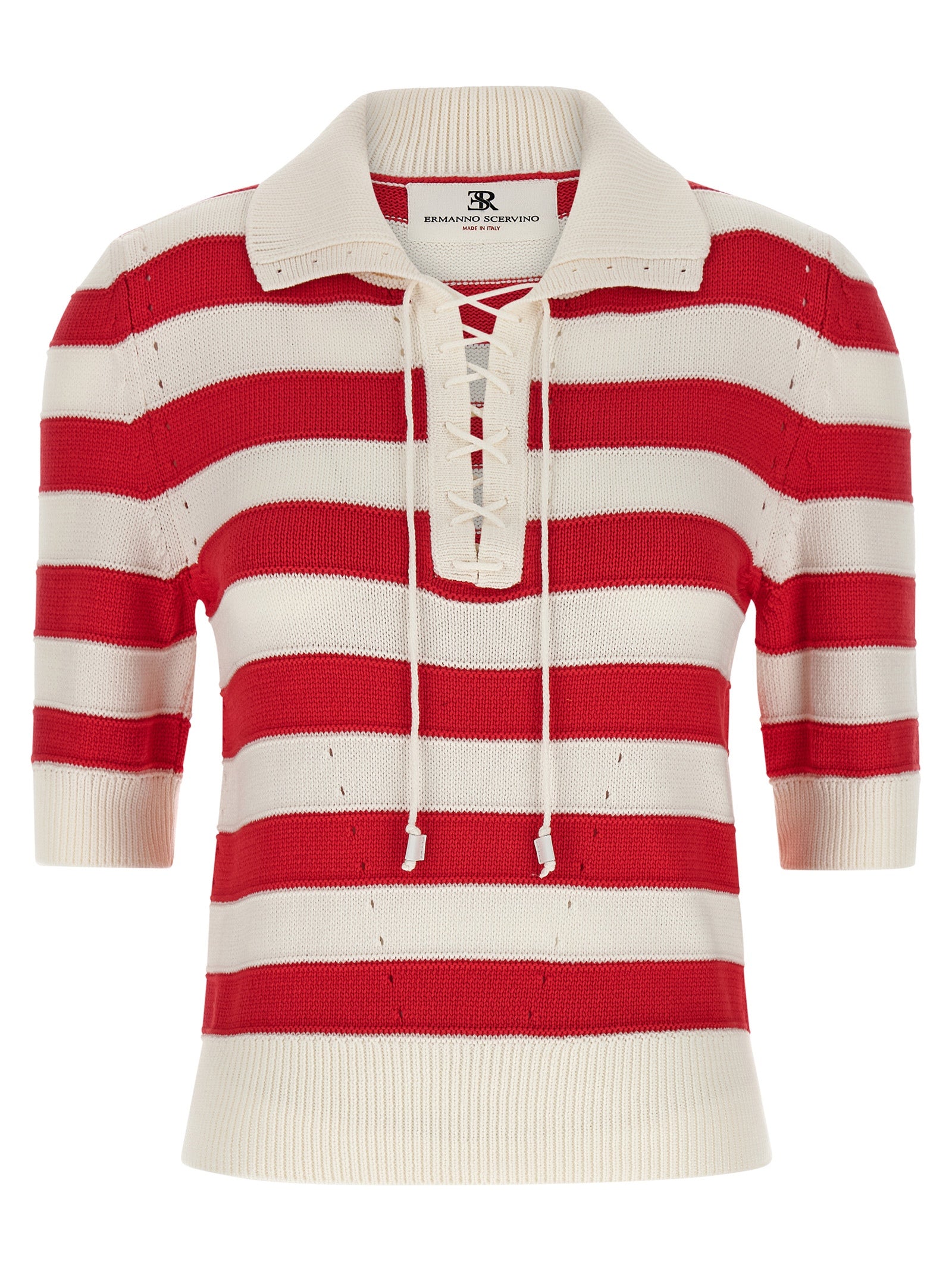Ermanno Scervino Multicolor Cotton Polo Shirt