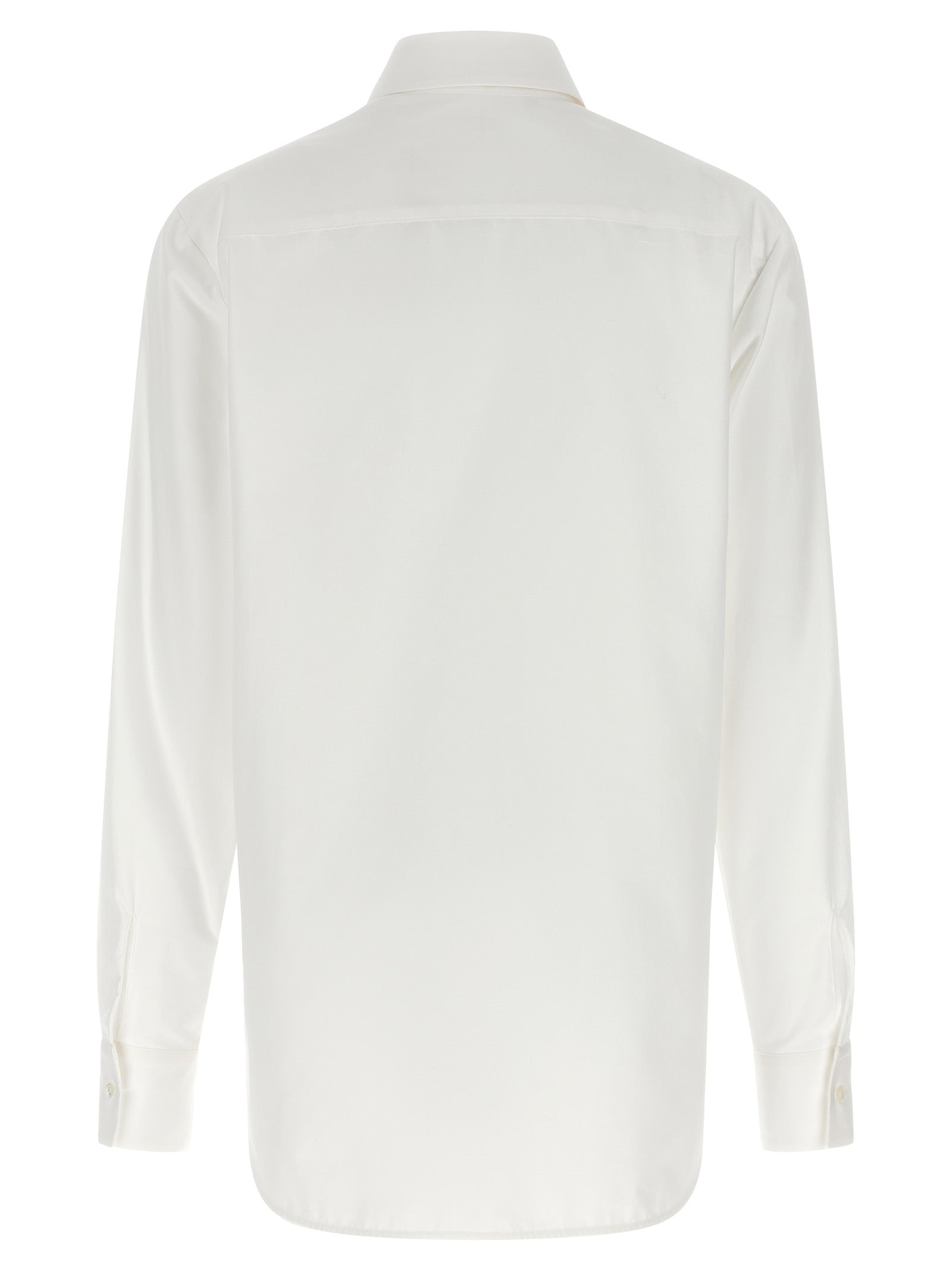 Ermanno Scervino White Cotton Blouse