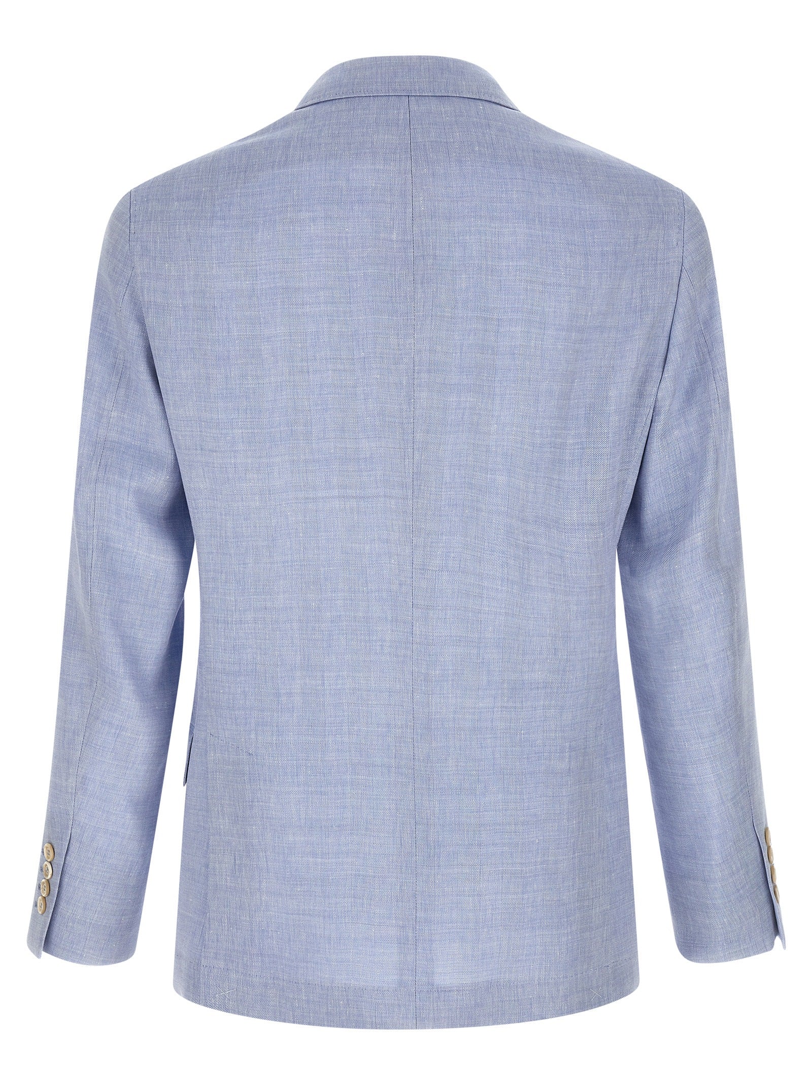 Brunello Cucinelli Blue Linen Blazer
