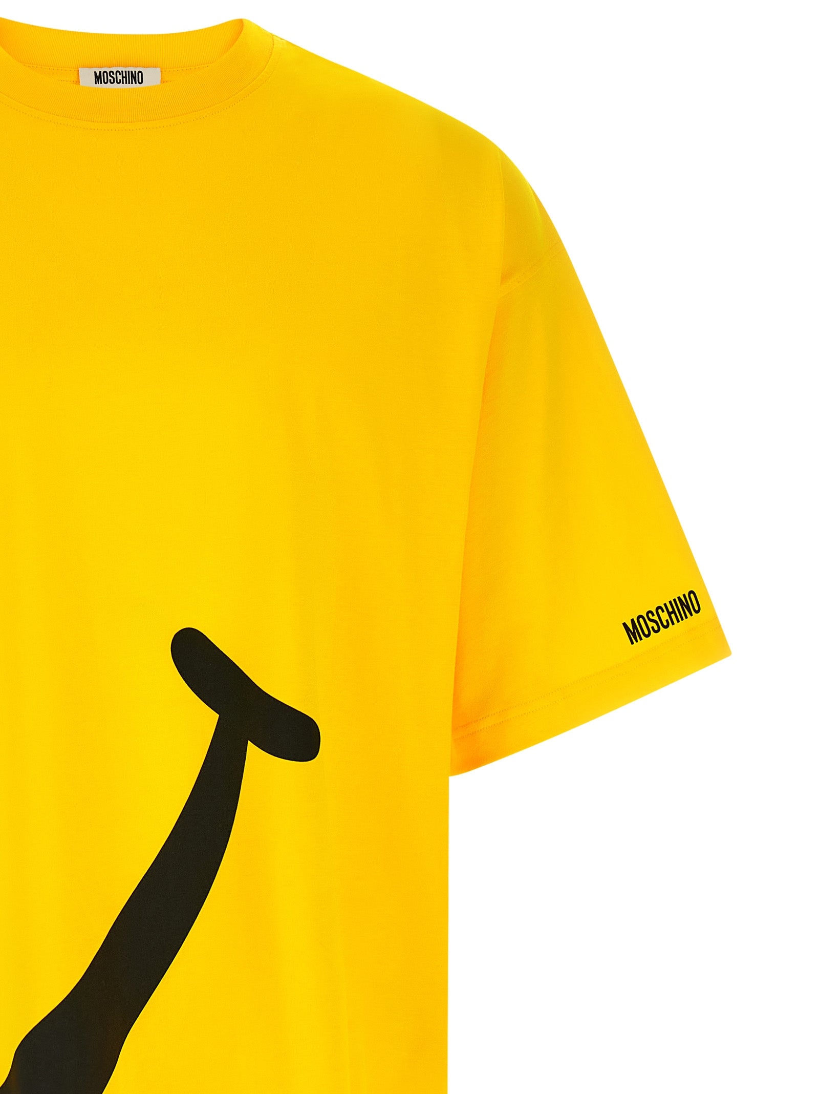 Moschino Bicolor Cotton T-Shirt