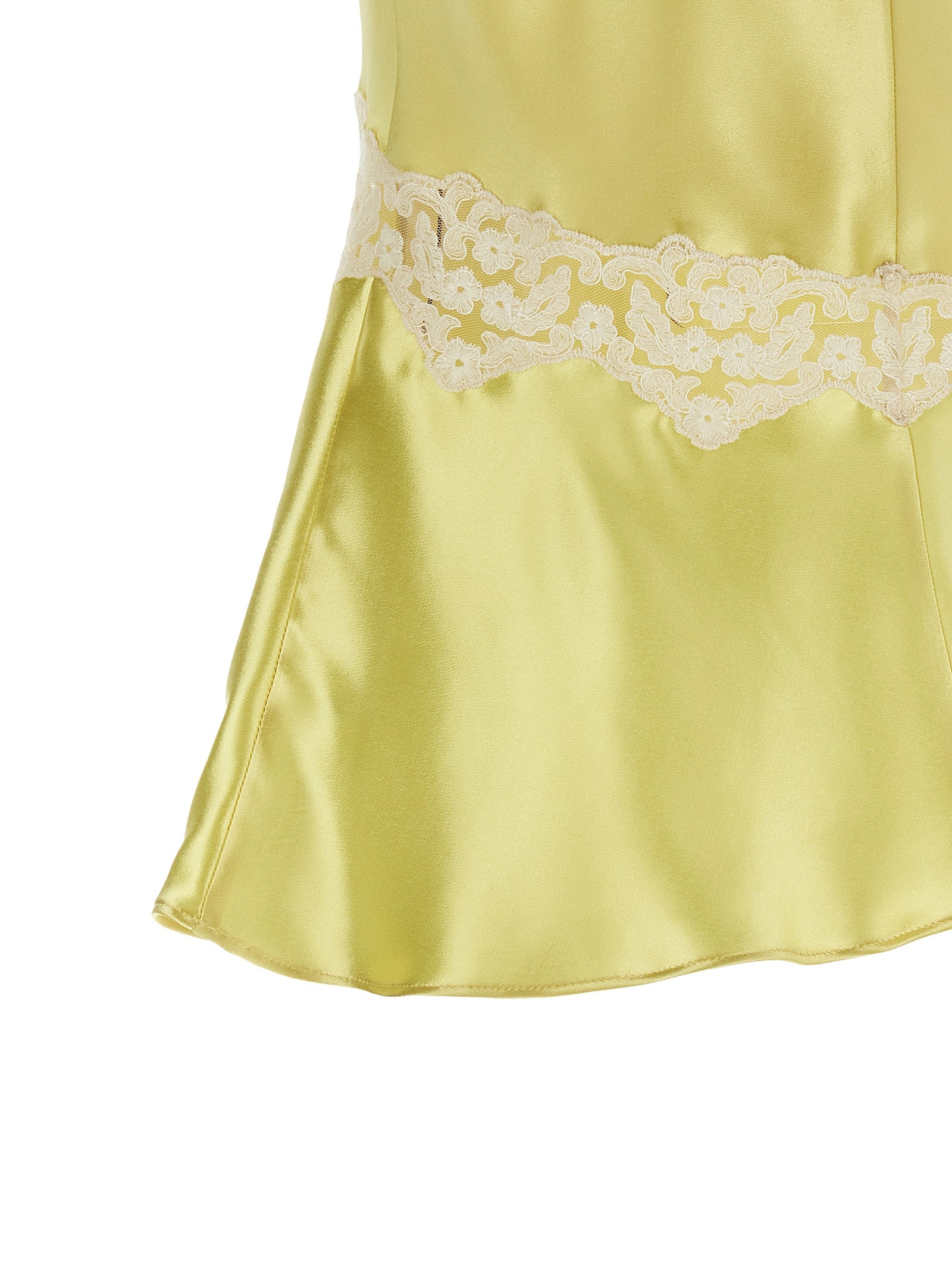 Alberta Ferretti Bicolor Viscose Tank Tops