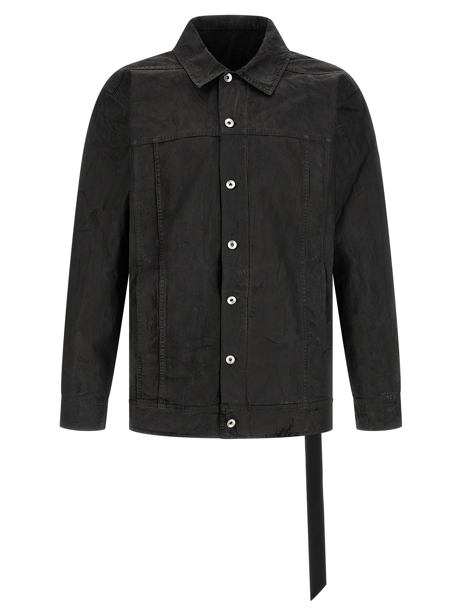 DRKSHDW Black Cotton Denim Jacket