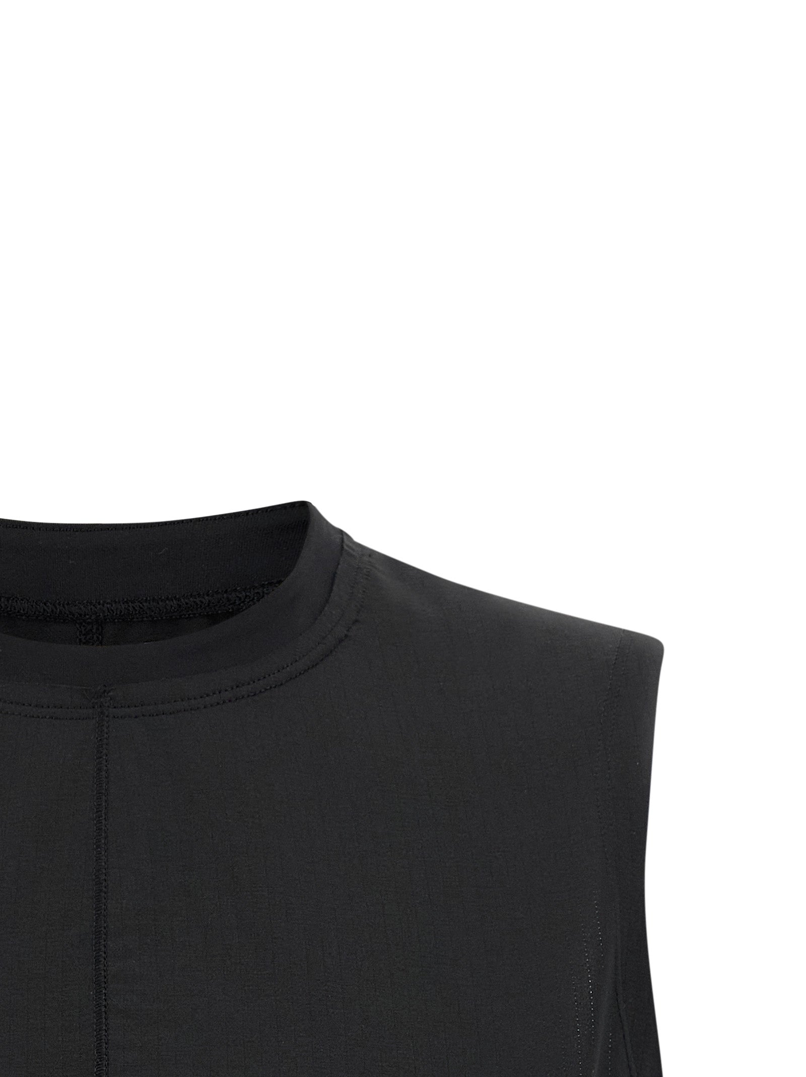 Y-3 Black Polyester Sport Bra