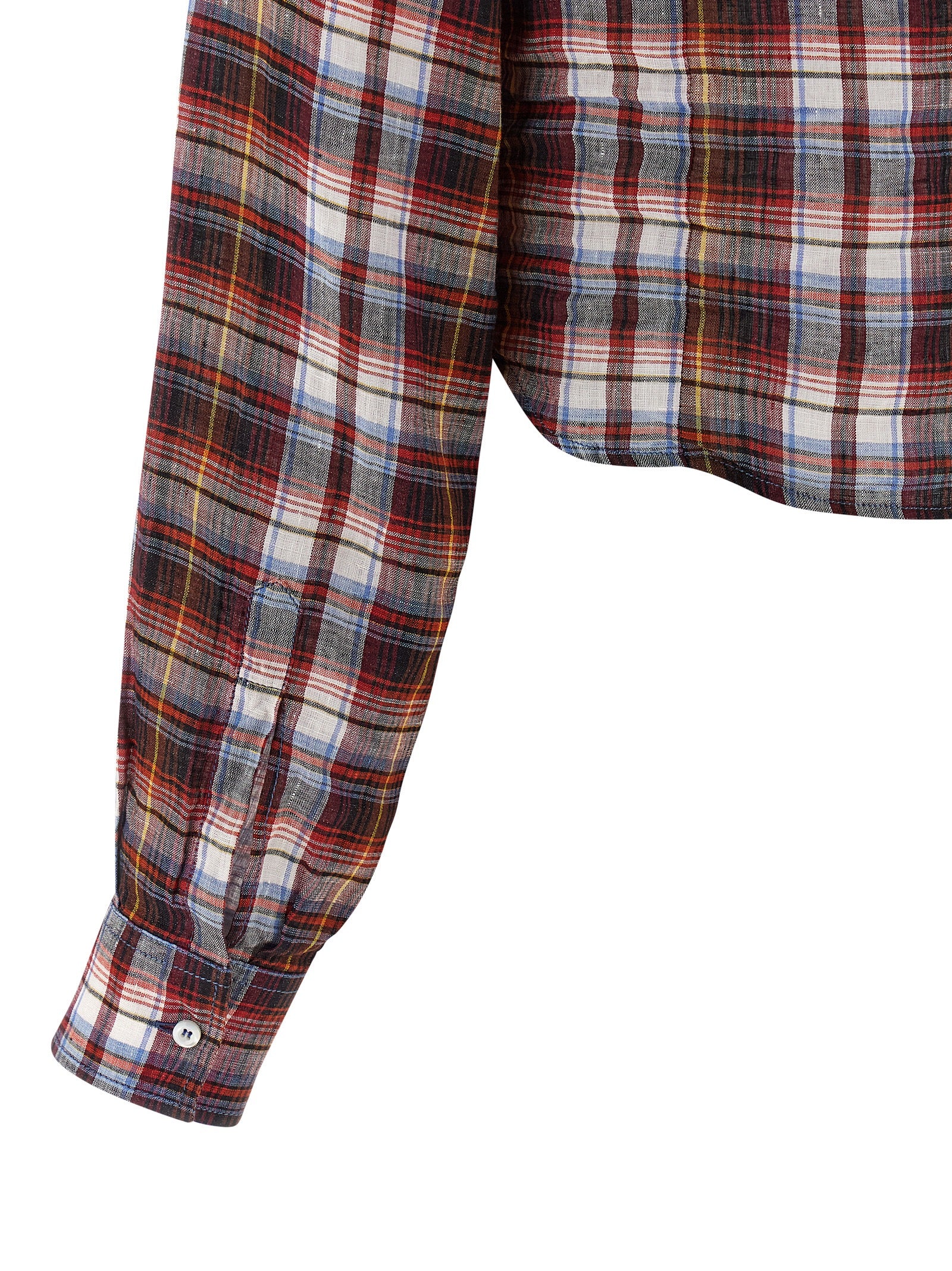 Dsquared² Multicolor Linen Blouse