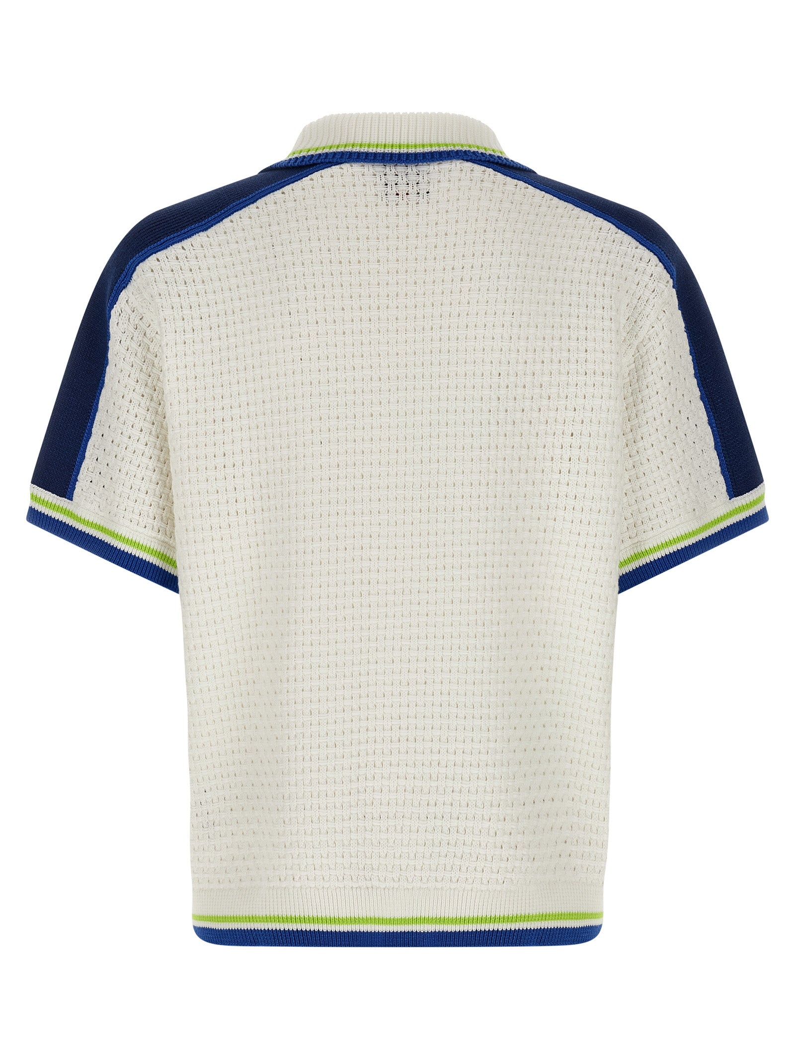 Casablanca White Cotton Blouse