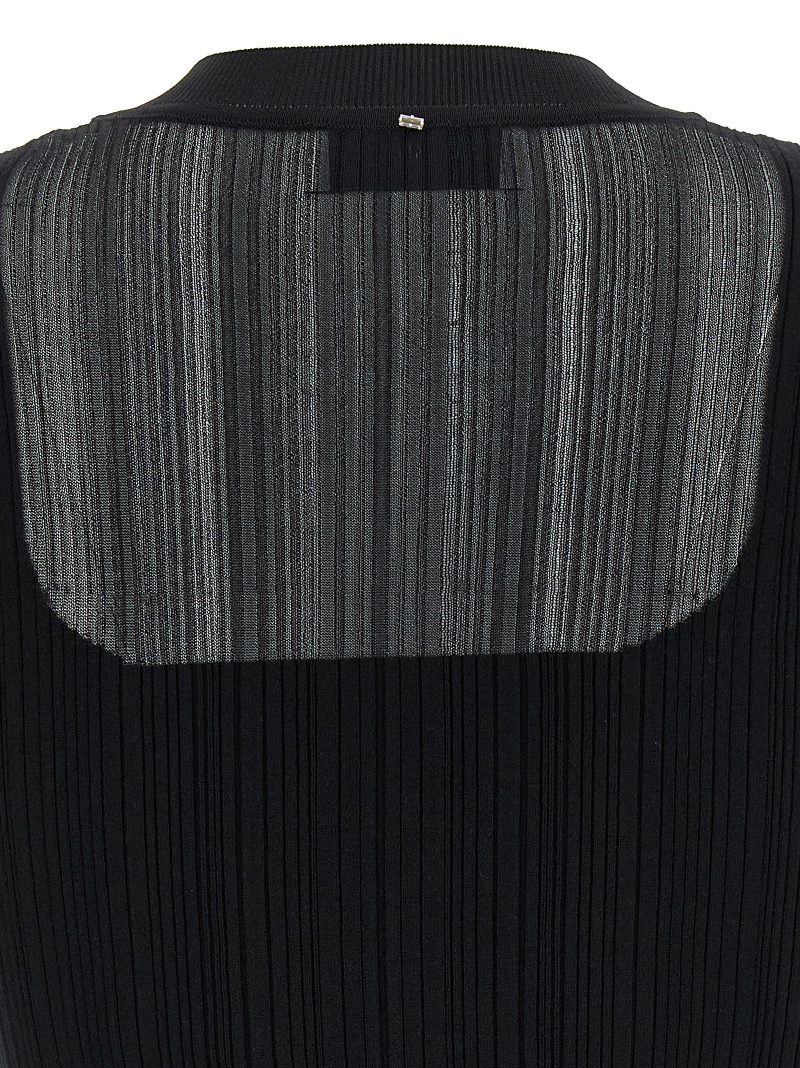 Sportmax Black Viscose Cardigan
