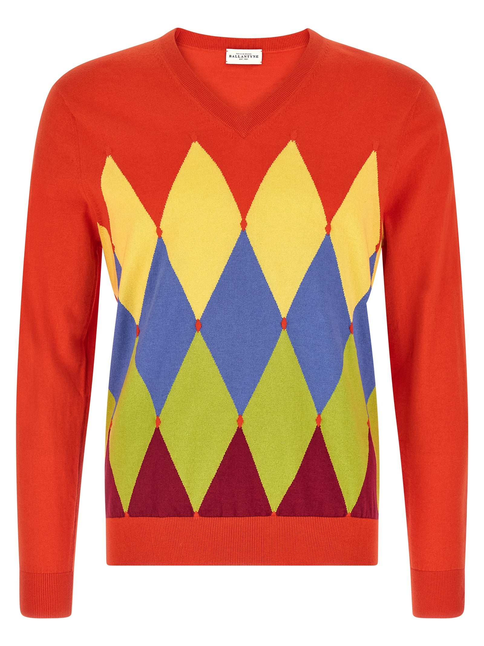 Ballantyne Multicolor Cotton Cardigan