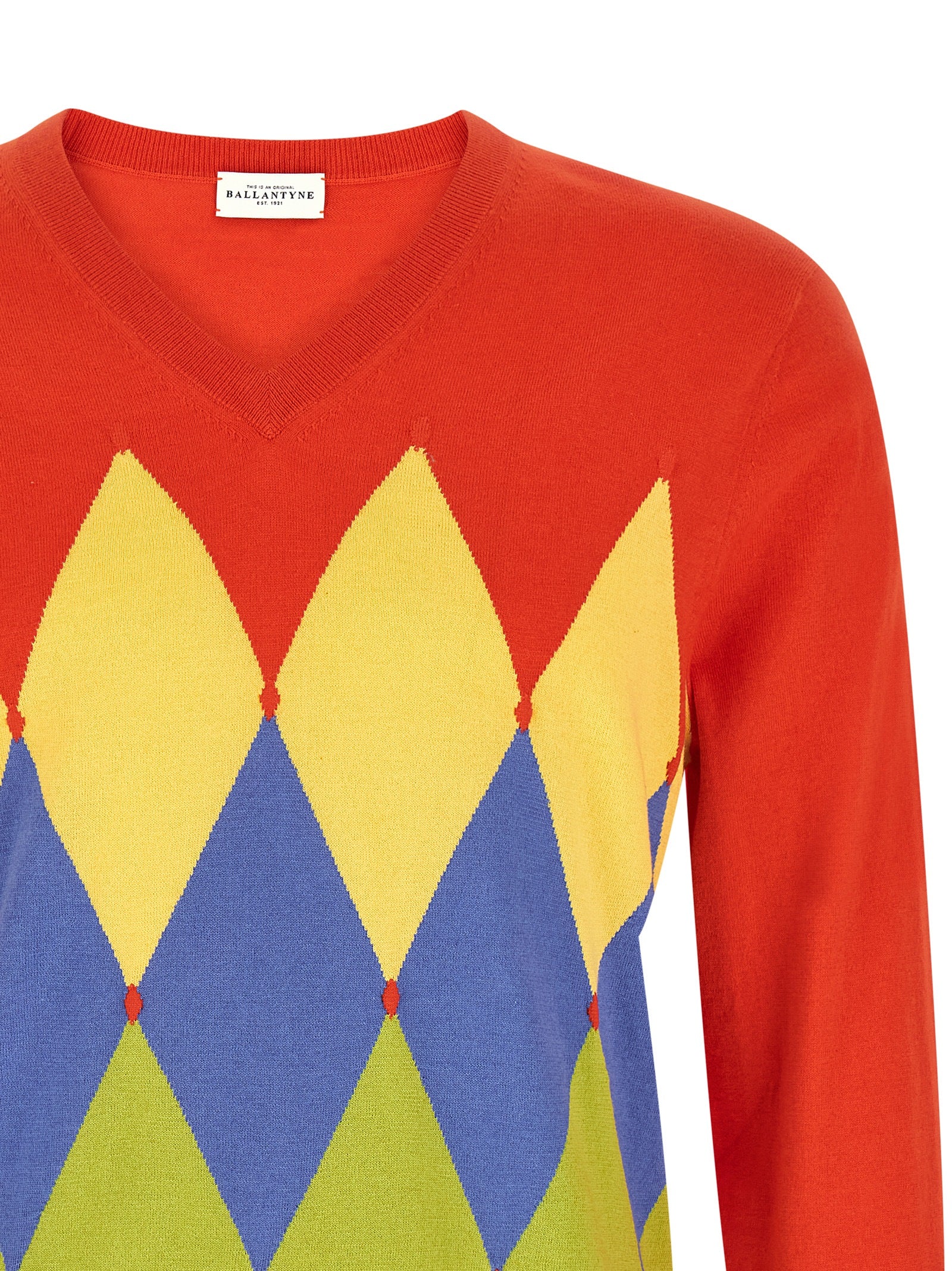 Ballantyne Multicolor Cotton Cardigan