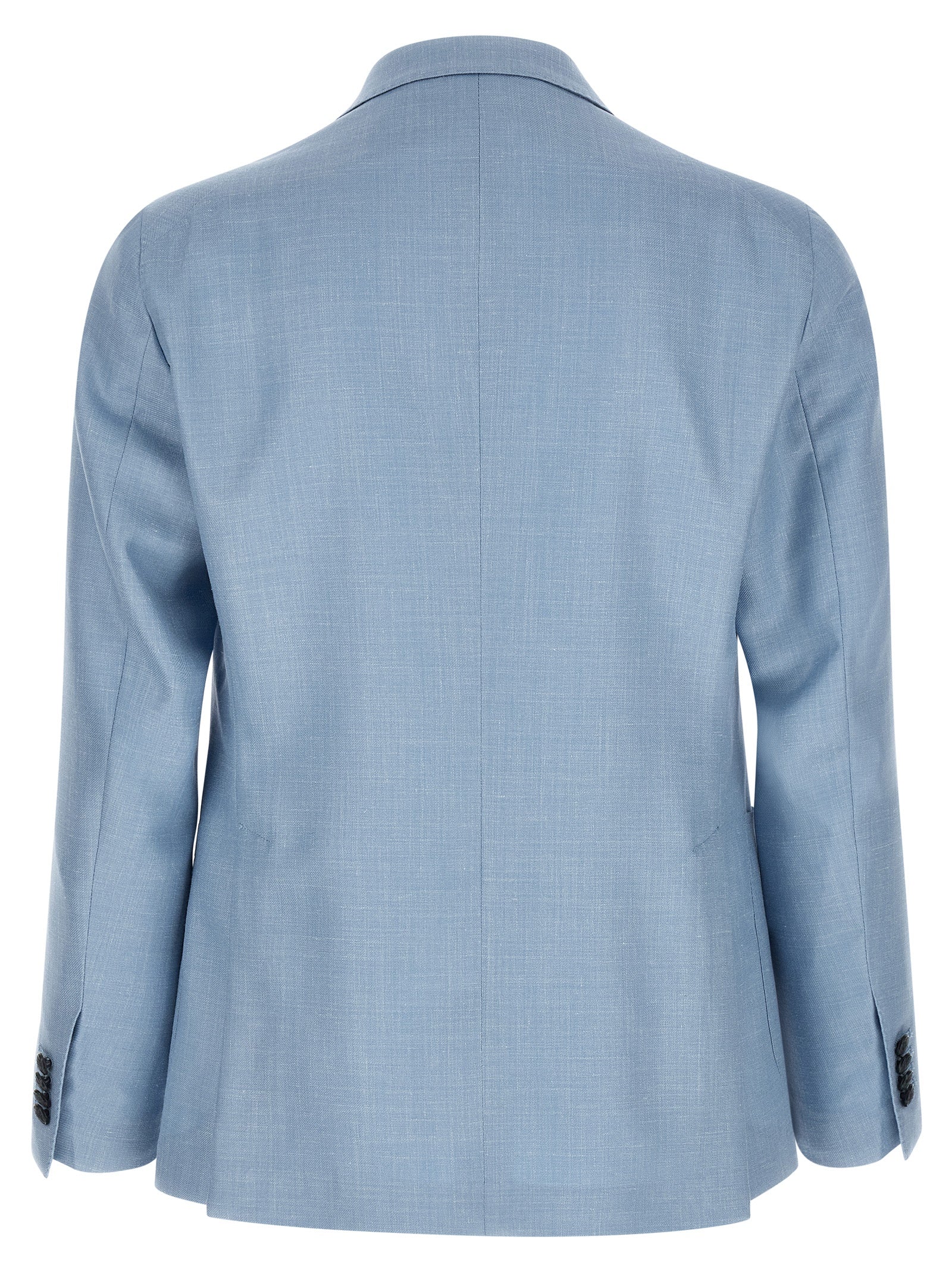 Tagliatore Blue Virgin Wool Blazer