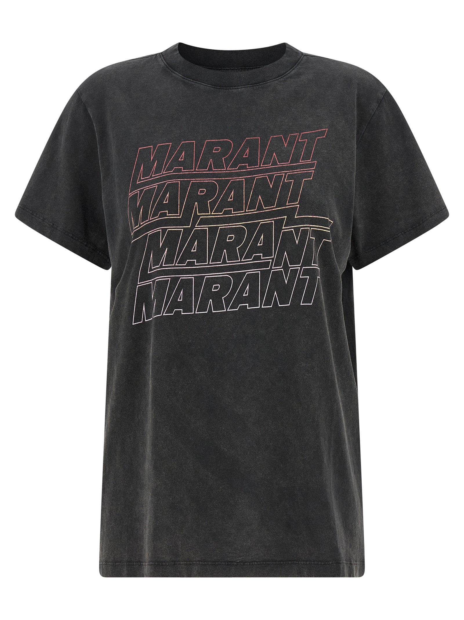 Isabel Marant Étoile Gray Cotton T-Shirt