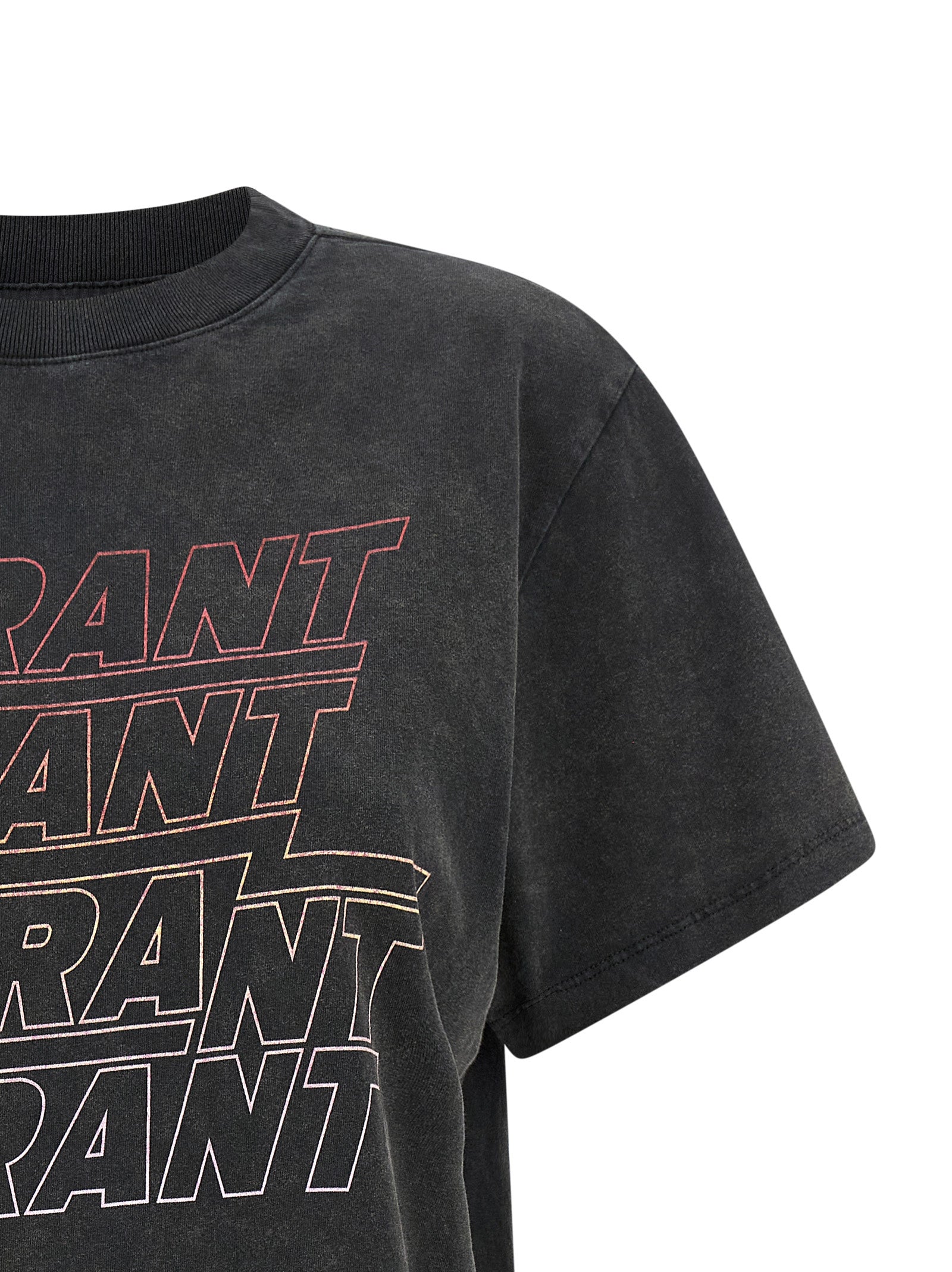 Isabel Marant Étoile Gray Cotton T-Shirt