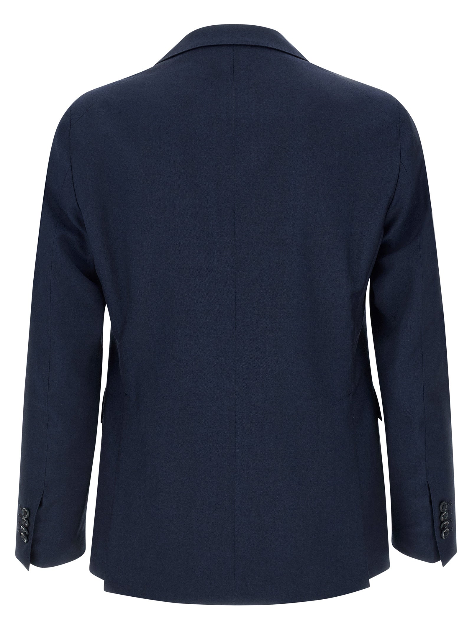 Tagliatore Blue Virgin Wool Two-Piece Suit