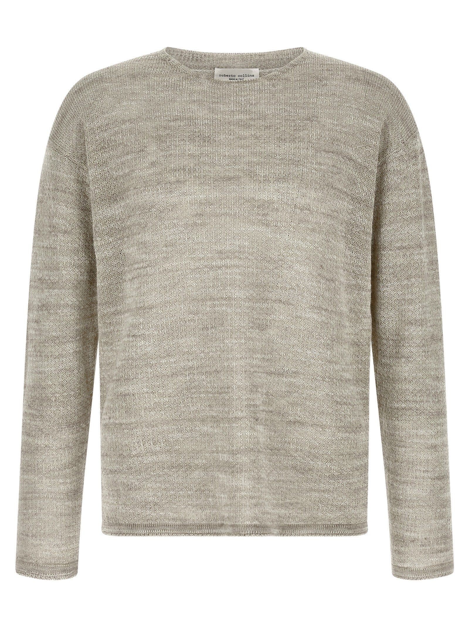Roberto Collina Gray Cotton Cardigan