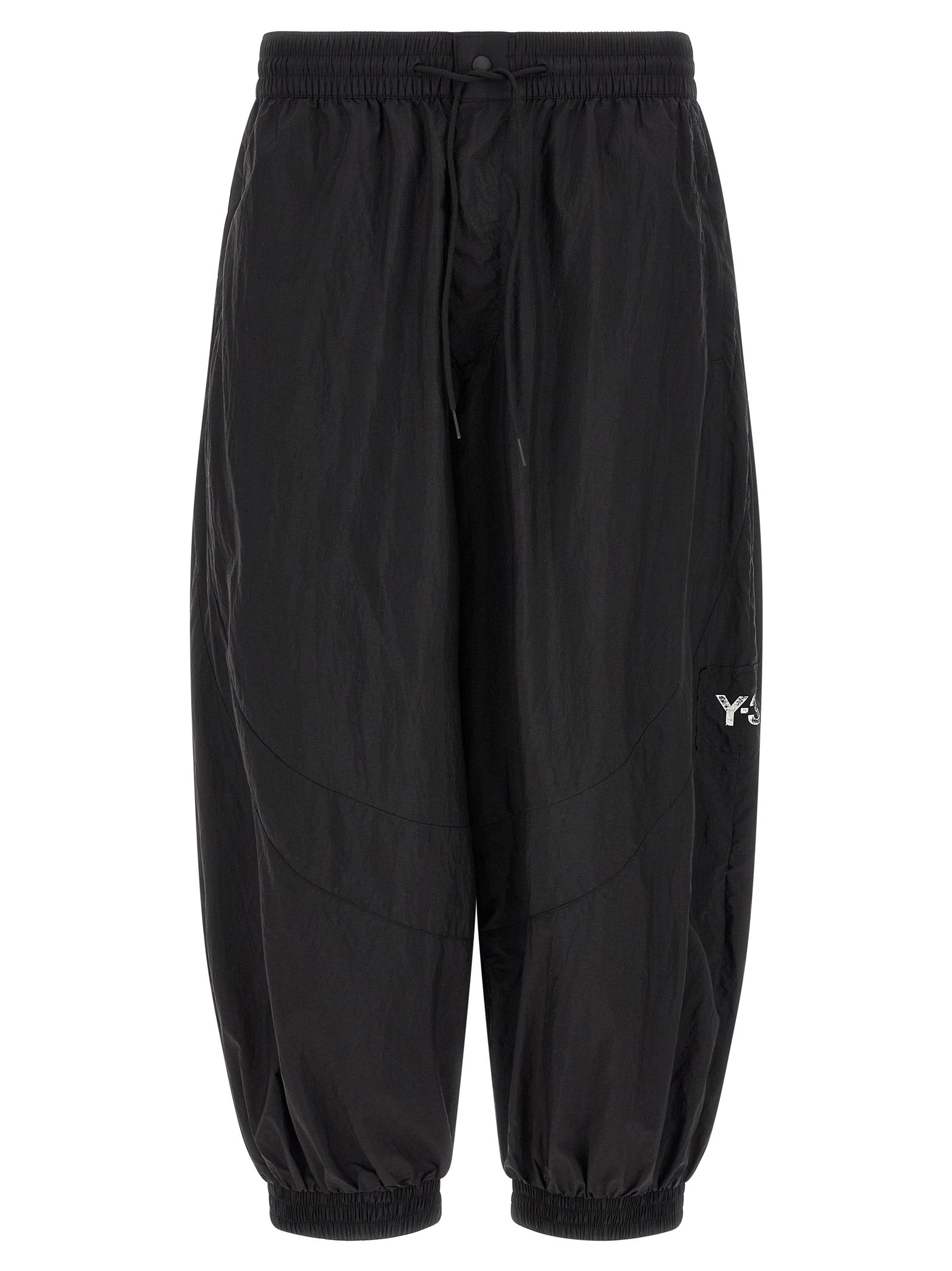 Y-3 Black Polyamide Joggers (Workout Pants)