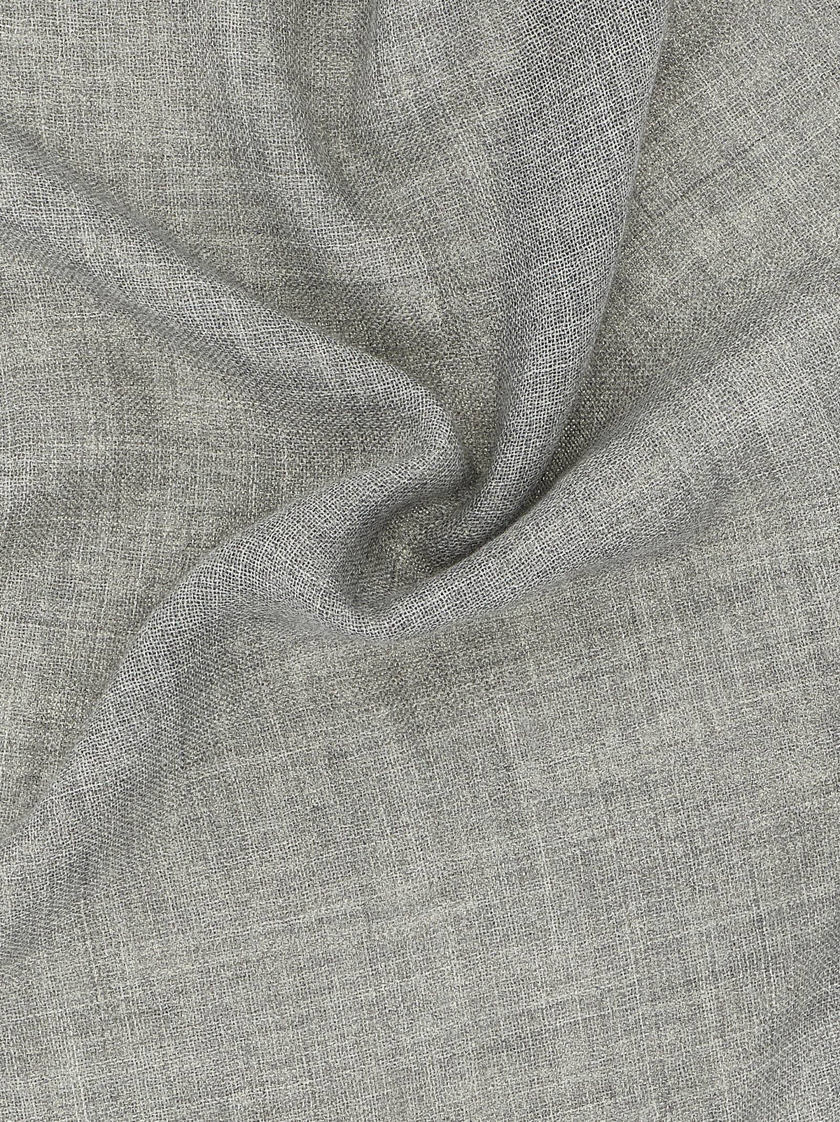 Brunello Cucinelli Gray Virgin Wool Scarf