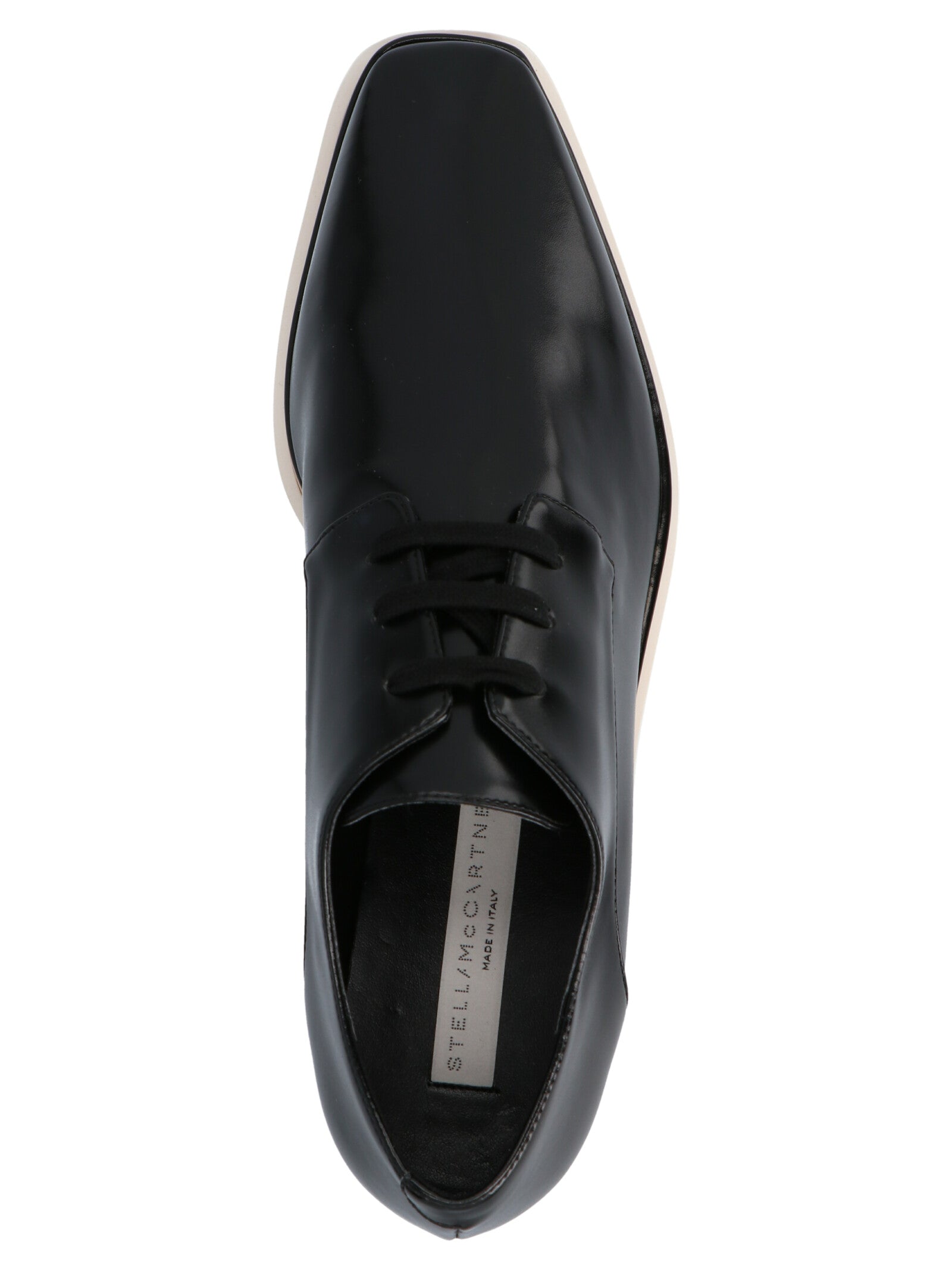 Stella McCartney Black Polyethylene Wedge Sandals