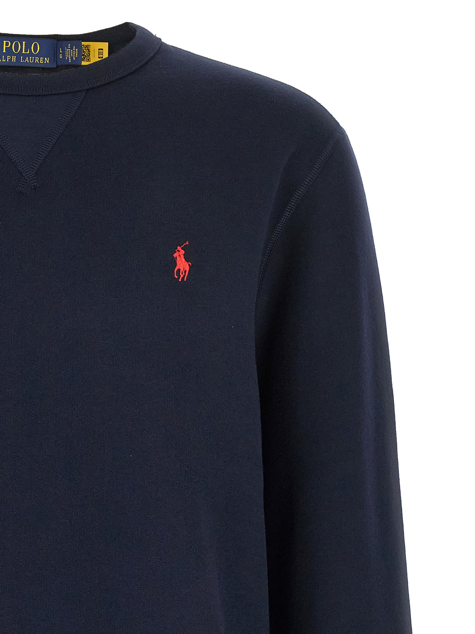 Polo Ralph Lauren Blue Cotton Sweatshirt