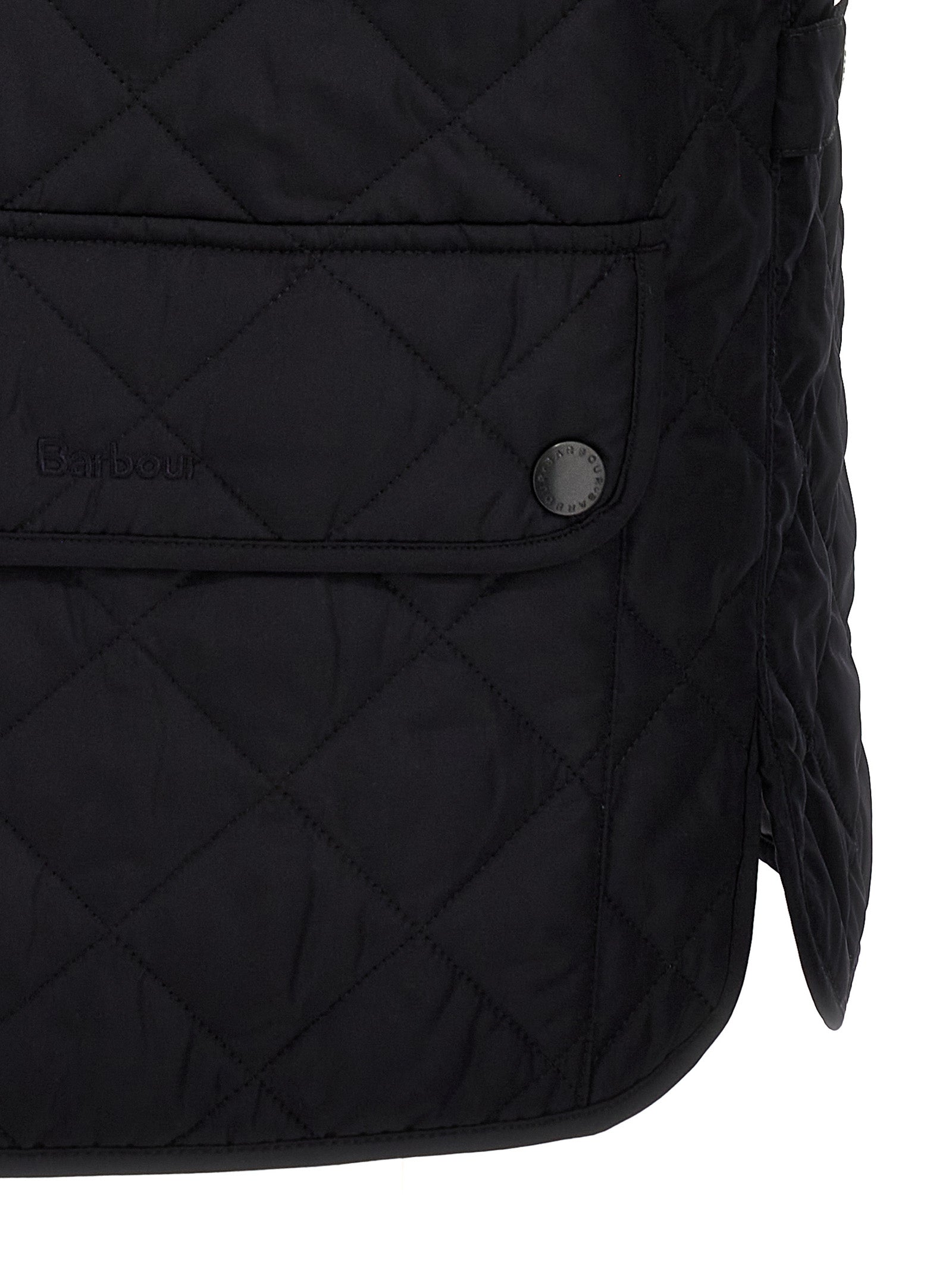 Barbour Blue Polyester Sleeveless Jacket
