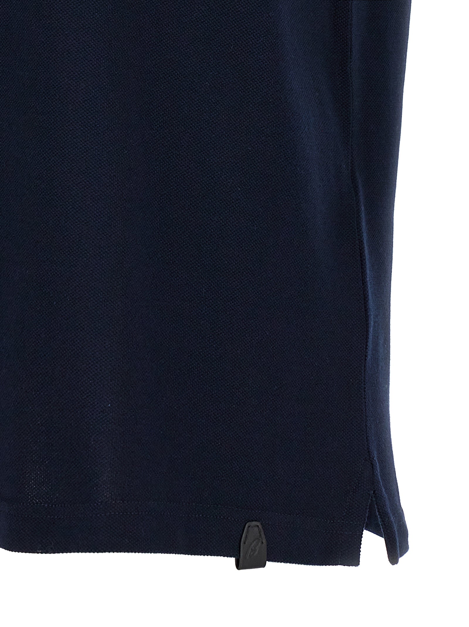 Brioni Blue Cotton Polo Shirt
